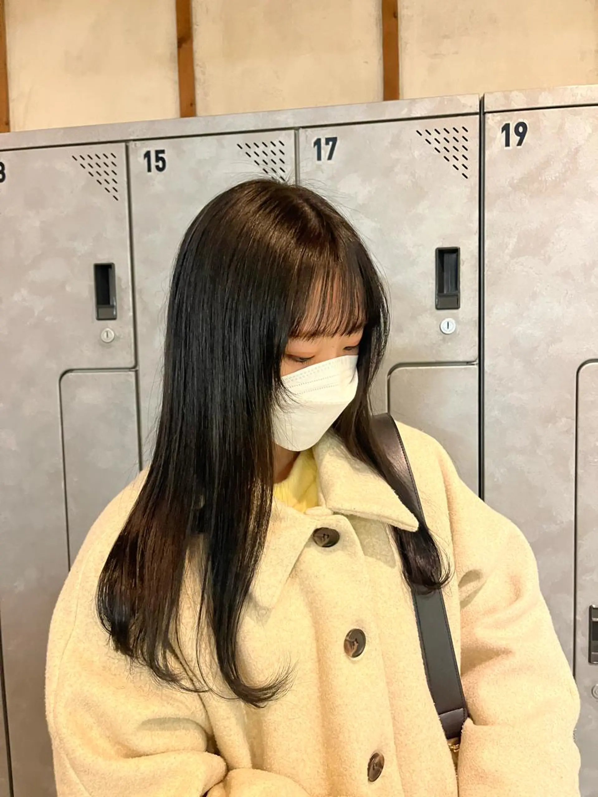 ロング カラー カット ヘアカラー トリートメント ボブ/ベージュ/ パーマ🪿近森ゆいのヘアスタイル