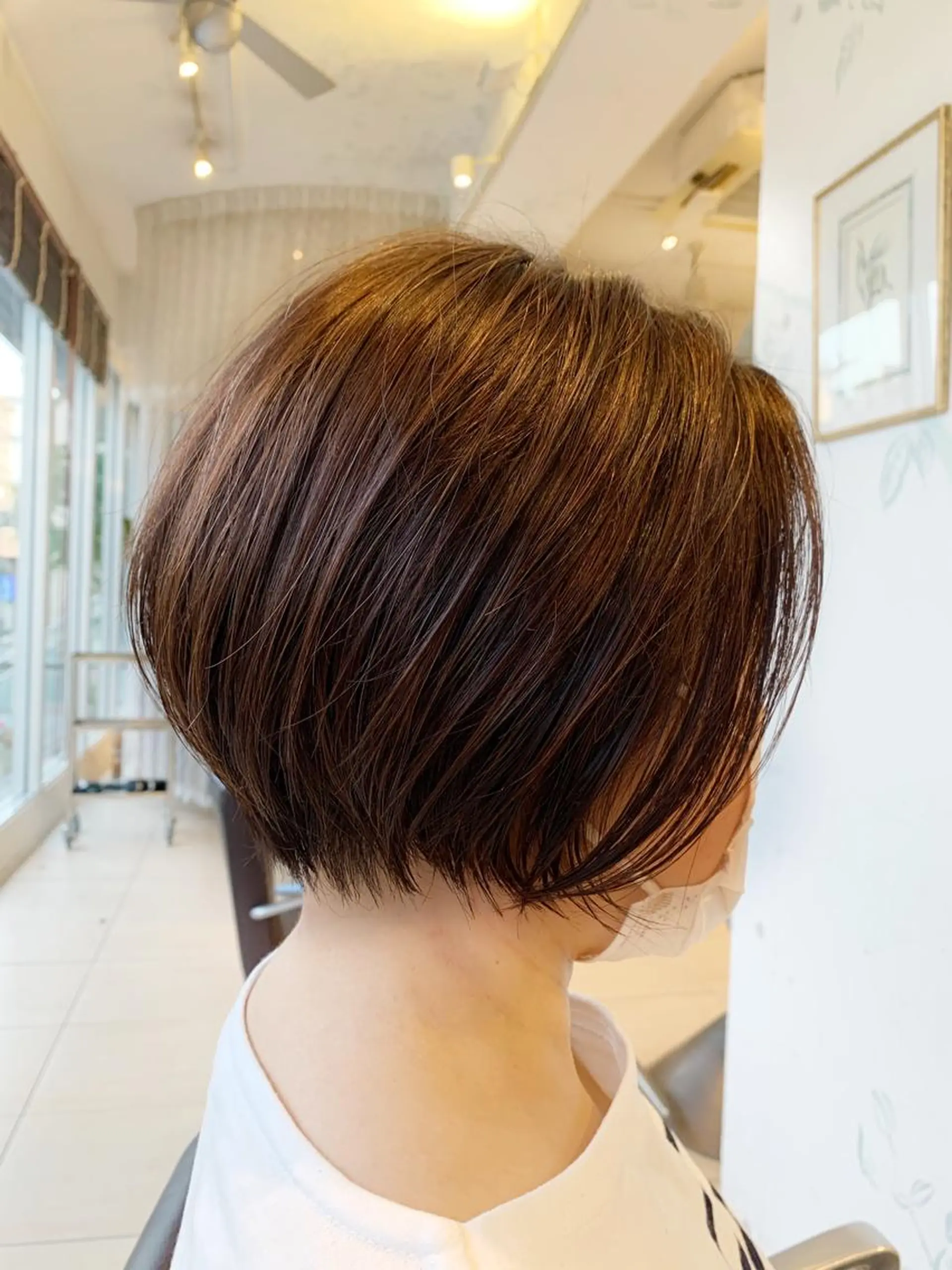 ショート ショートボブ ボブ ショートヘア カット 美髪矯正/縮毛矯正 越野雄大のヘアスタイル