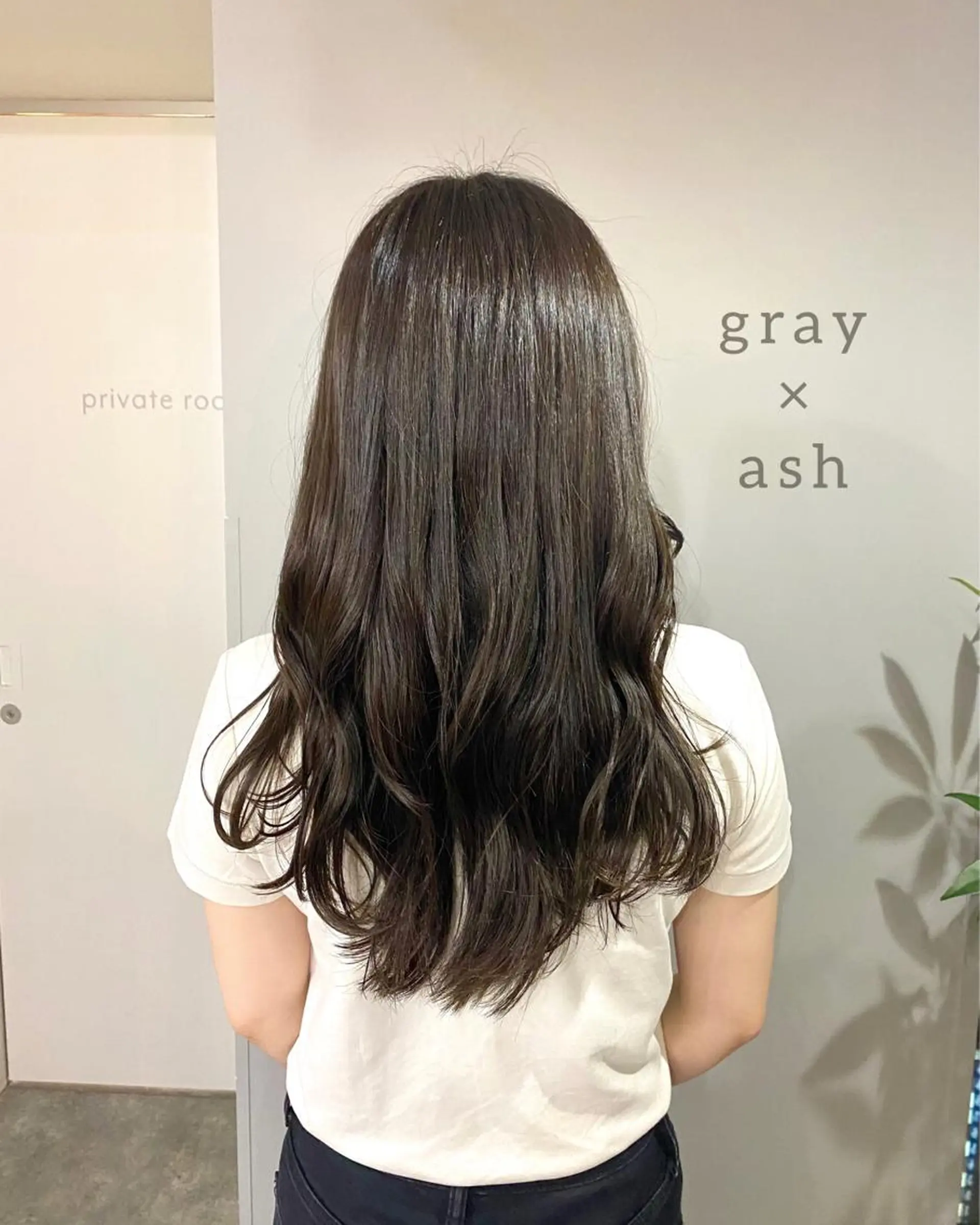 ロング カラー ヘアアレンジ アッシュ ヘアカラー ボブ /ニュアンス/ satomi🧸💖のヘアスタイル
