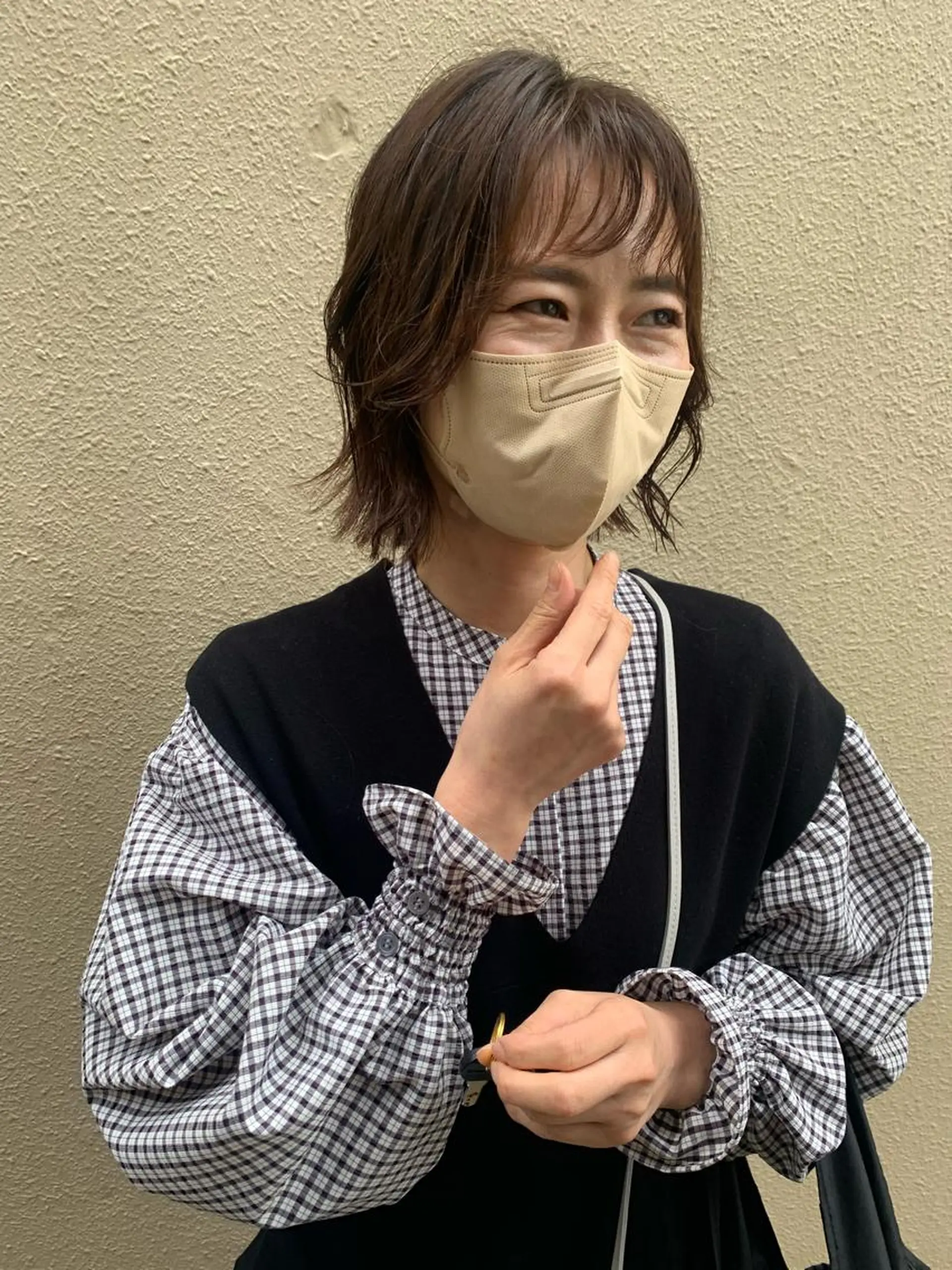 ショート 西崎 満里奈のヘアスタイル