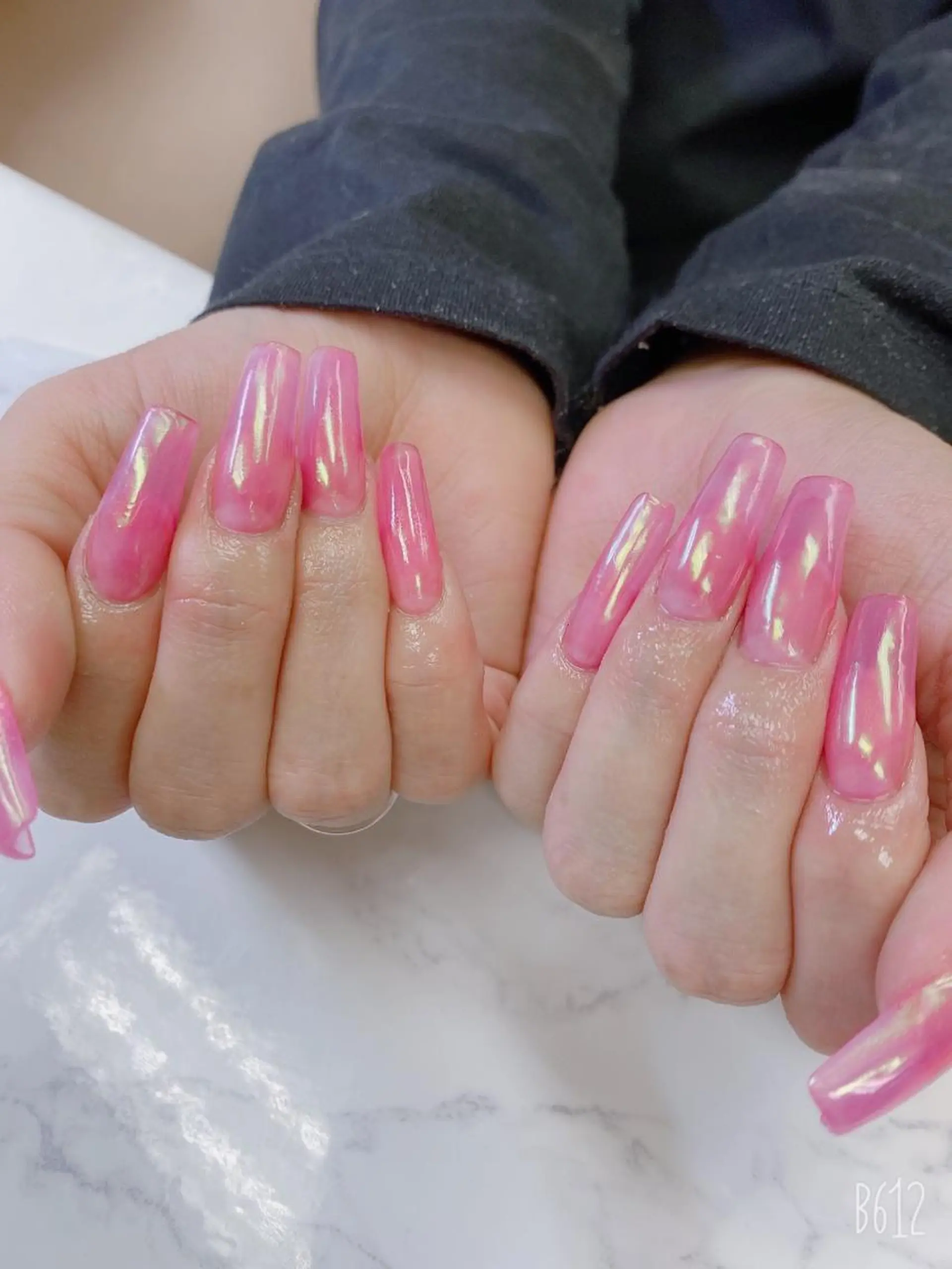 ロング ハンドネイル JNA認定講師🌸 RIEのネイルデザイン