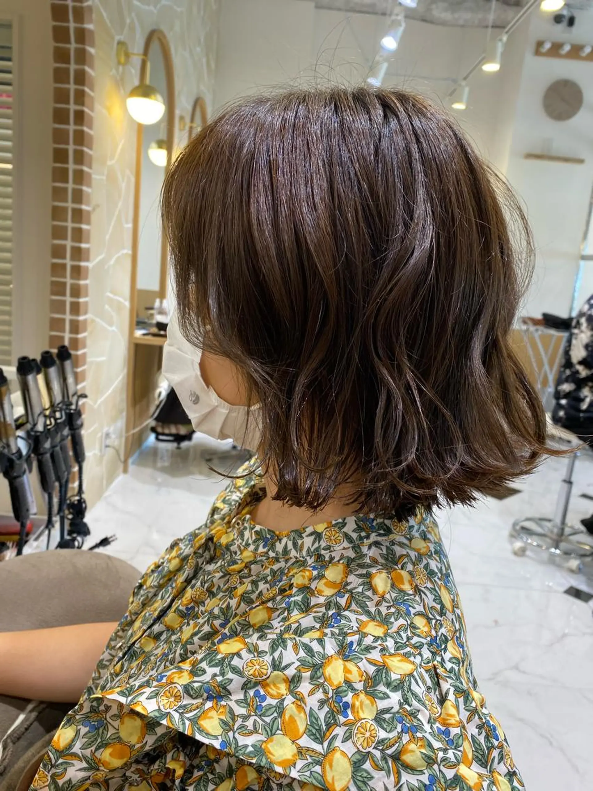 ショート くせ毛 カット トリートメント 坂井 茅聖のヘアスタイル