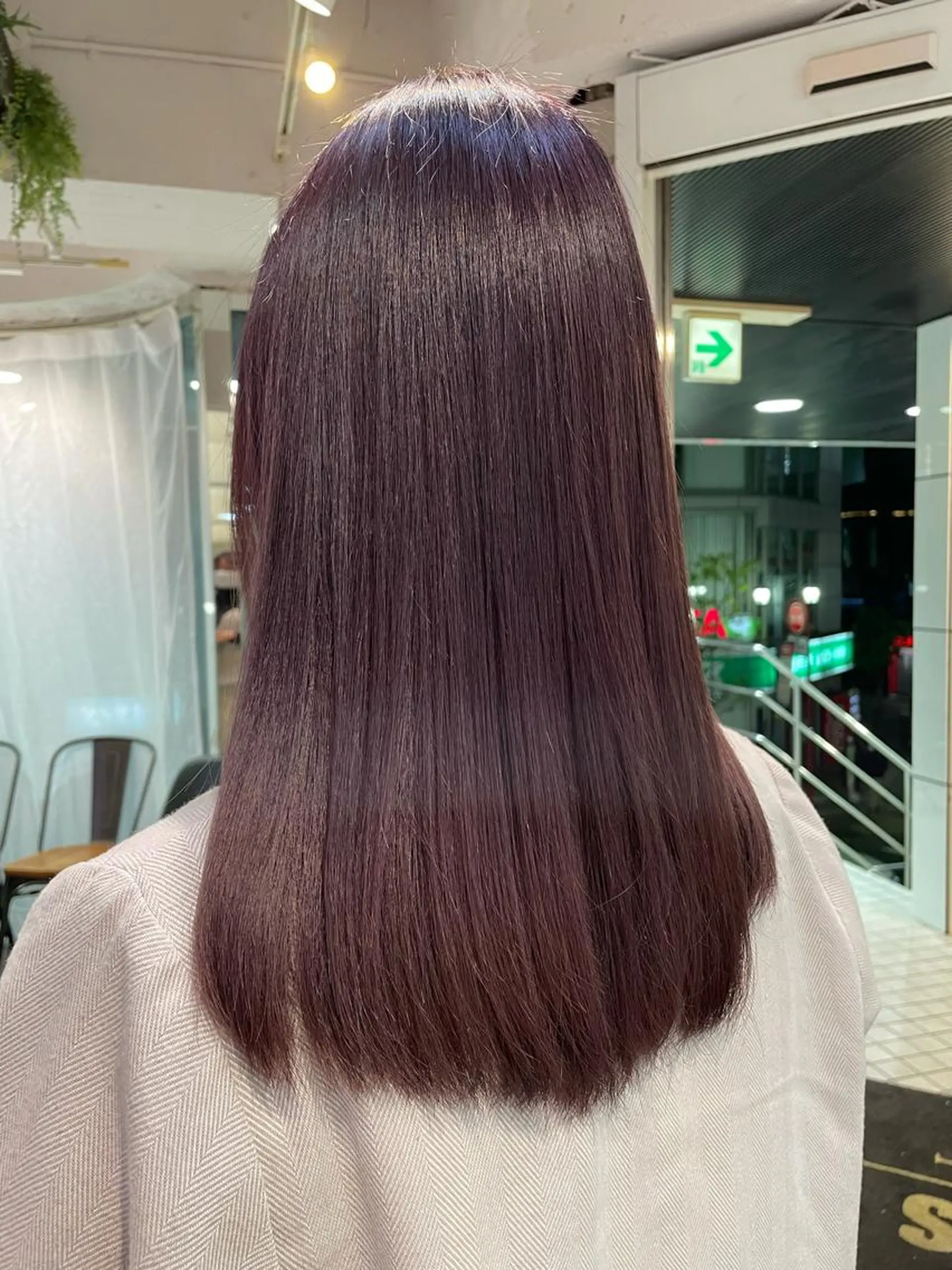 セミロング ニュアンスネイル/ ボブ/まちゃこのヘアスタイル