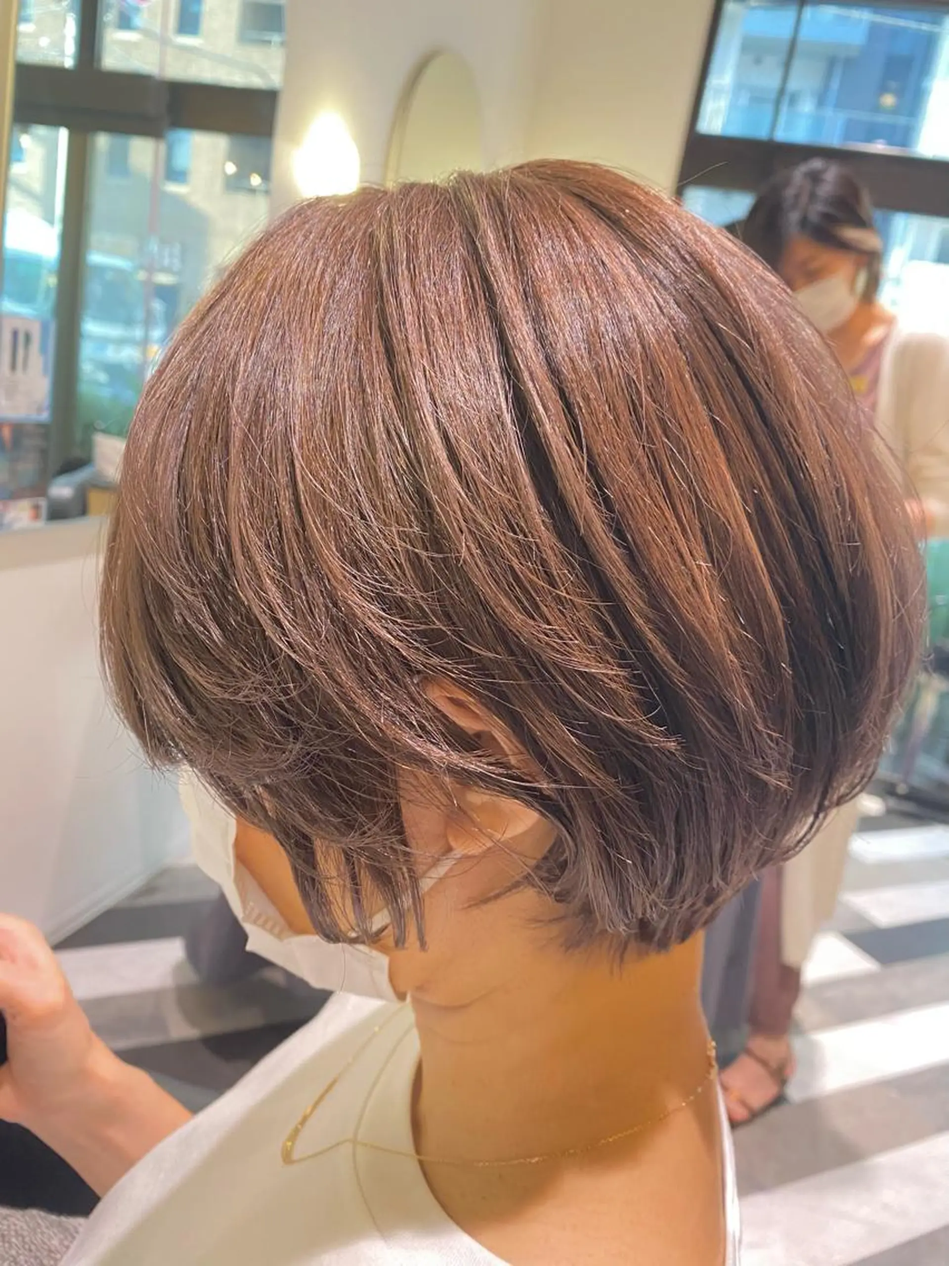 ショート カット ヘアカラー トリートメント APHRODITE マスダのヘアスタイル