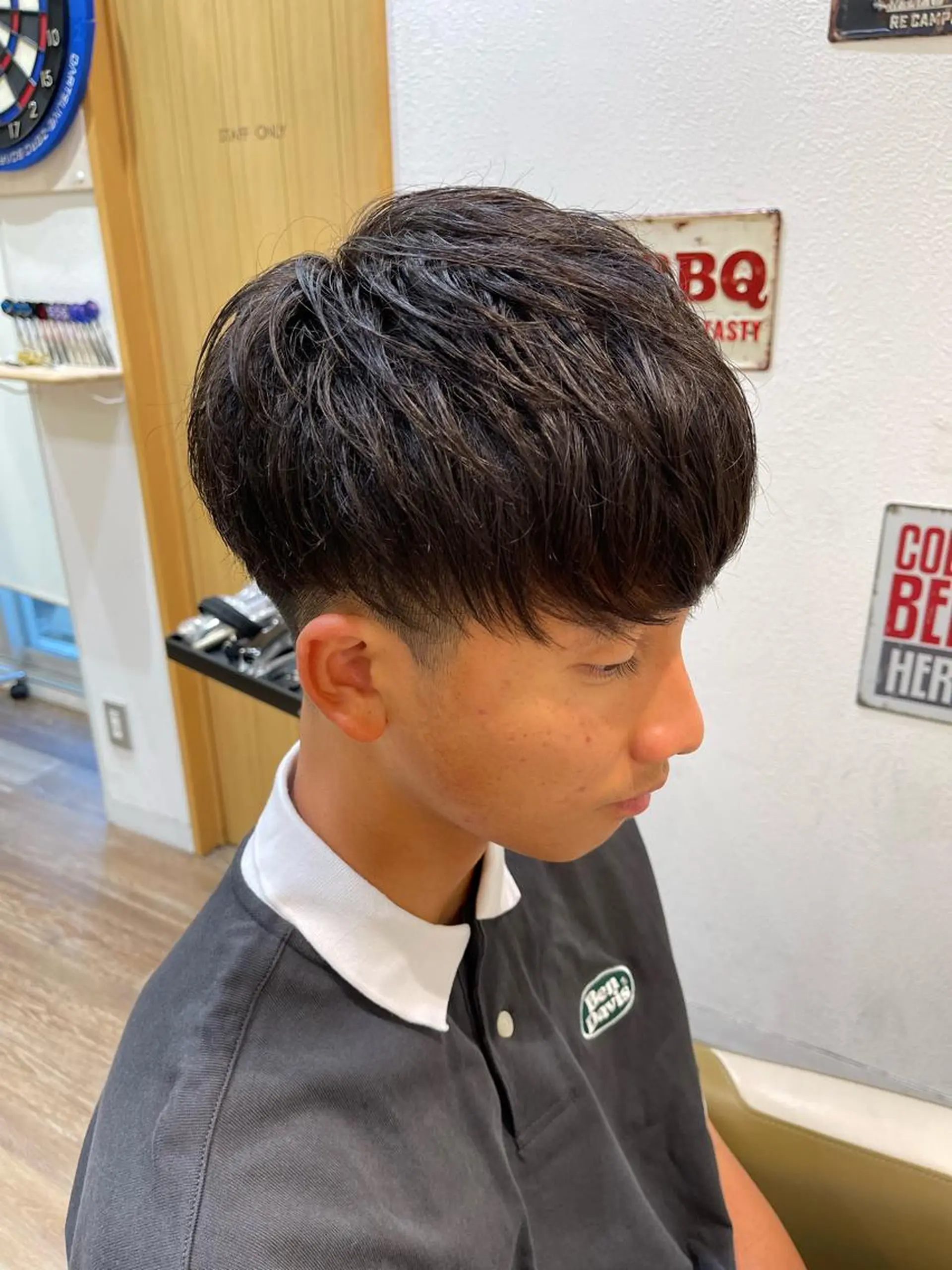 メンズ カット メンズパーマ 北原寿樹のヘアスタイル