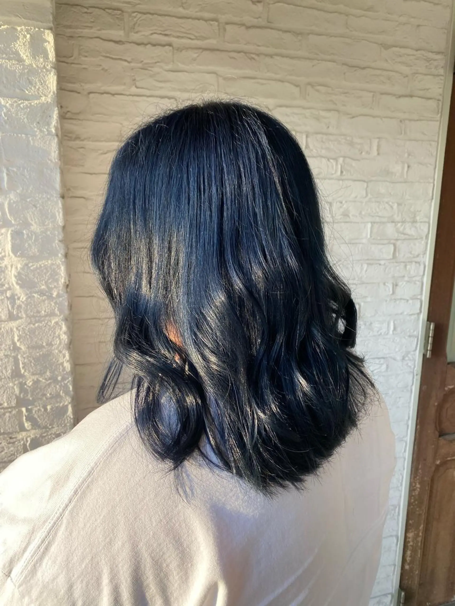 セミロング カラー ヘアカラー 【nui 茨木】 原田美紅のヘアスタイル