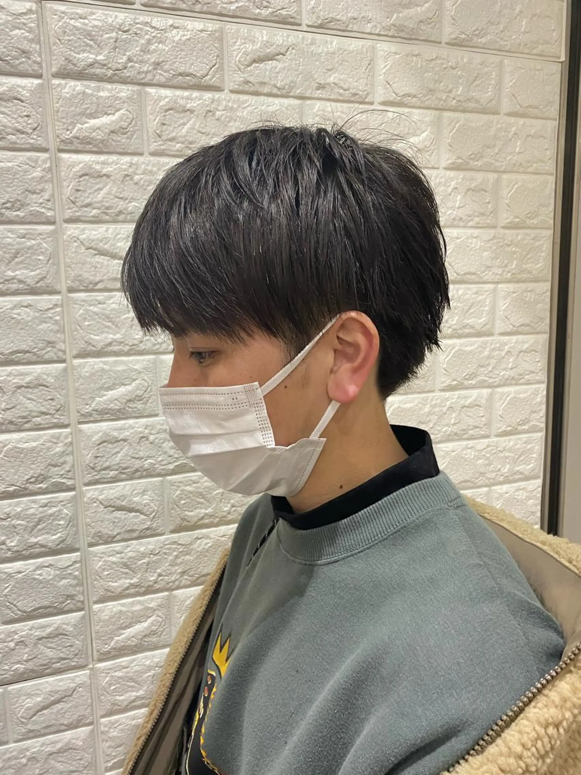 メンズ マッシュ 石野 友唯のヘアスタイル