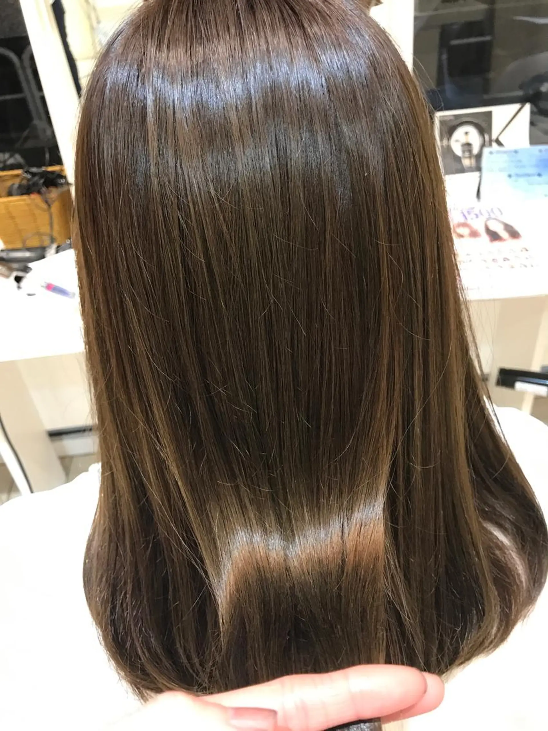 セミロング カラー はだゆうき @hadadan08のヘアスタイル