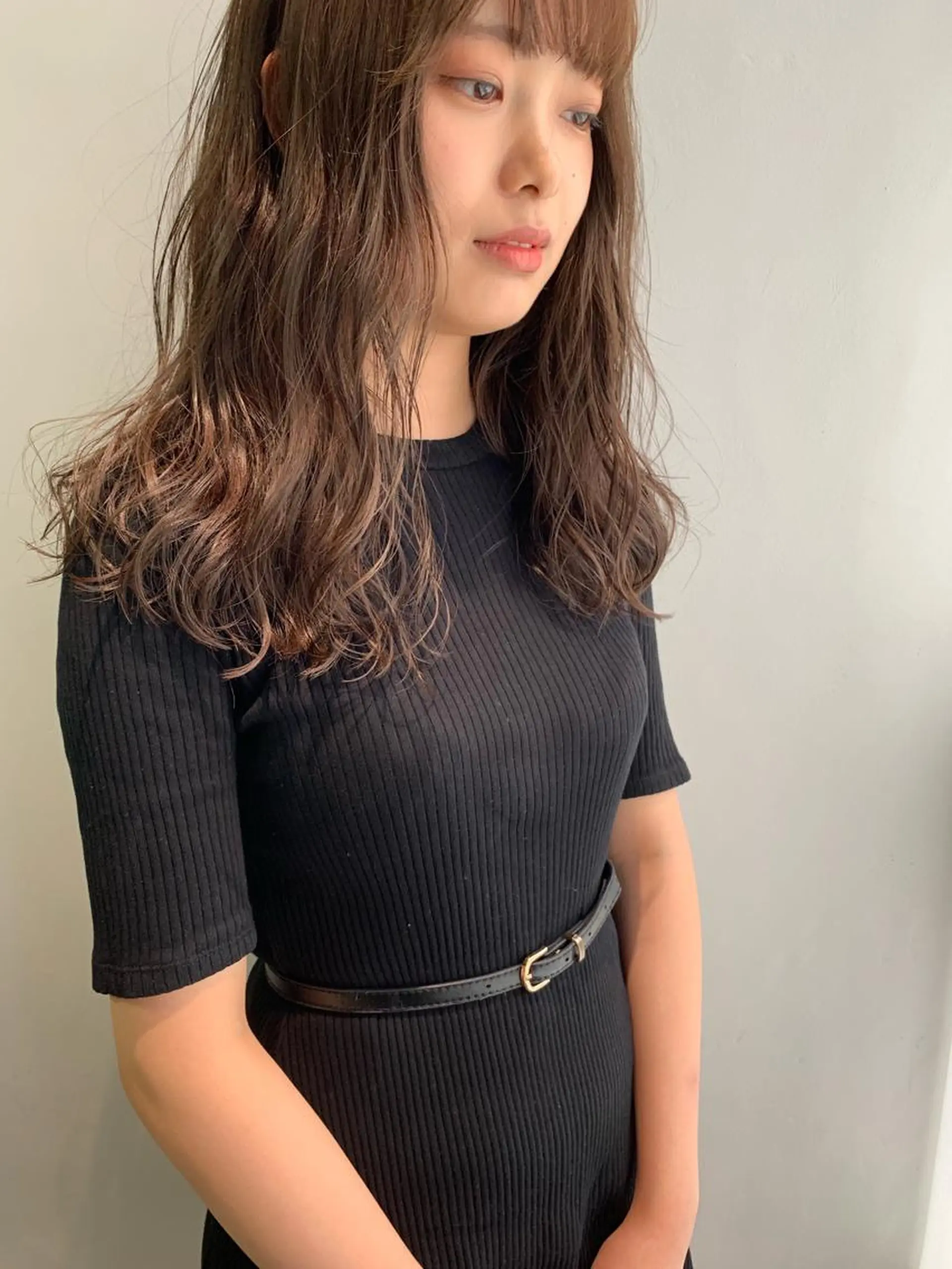 ロング カラー カット ヘアカラー トリートメント ヘアセット 🍃柔らかヘアー田中 瑞希🍃のヘアスタイル