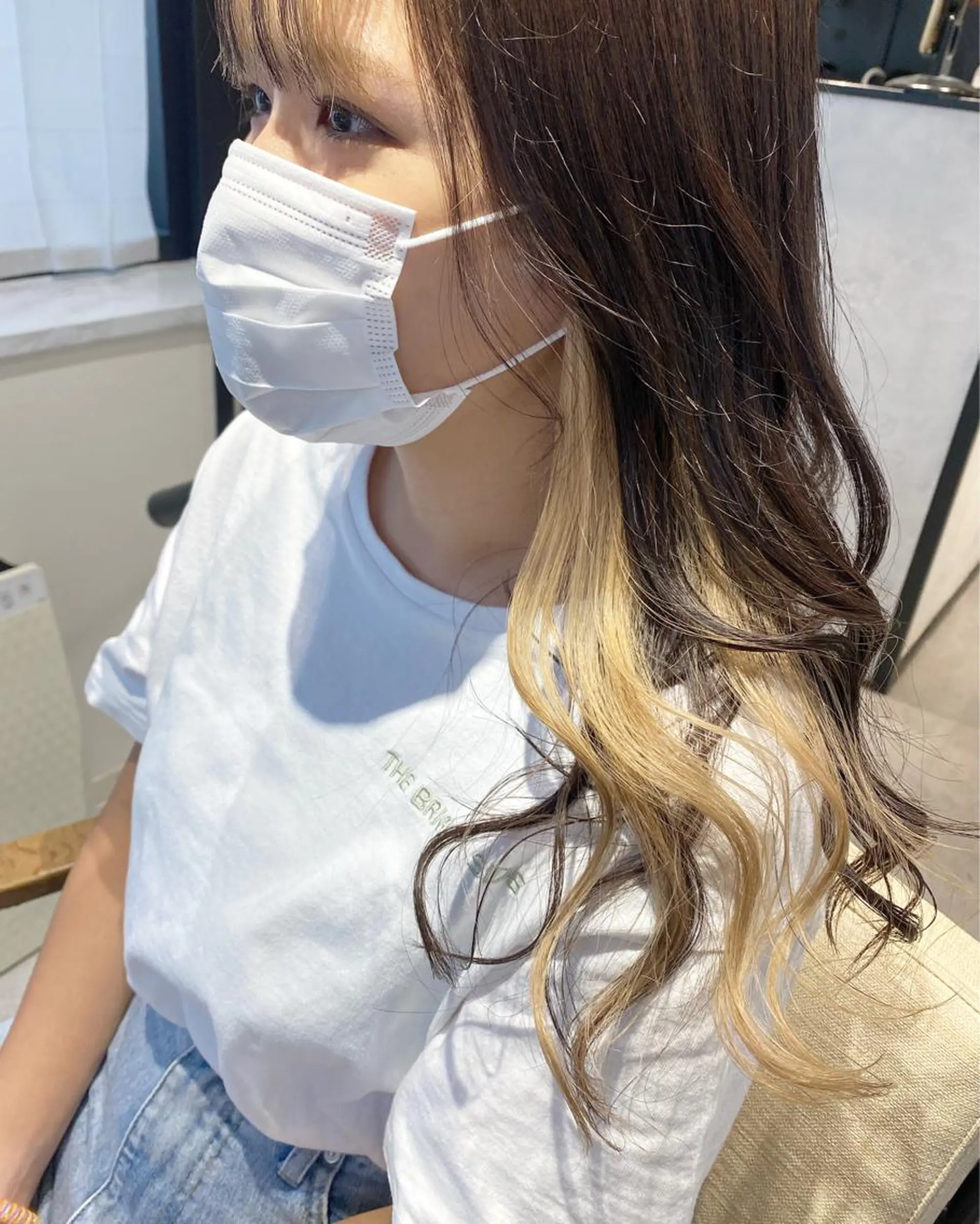 ミディアム デザイン🥇複雑履歴 ハイトーン特化のヘアスタイル