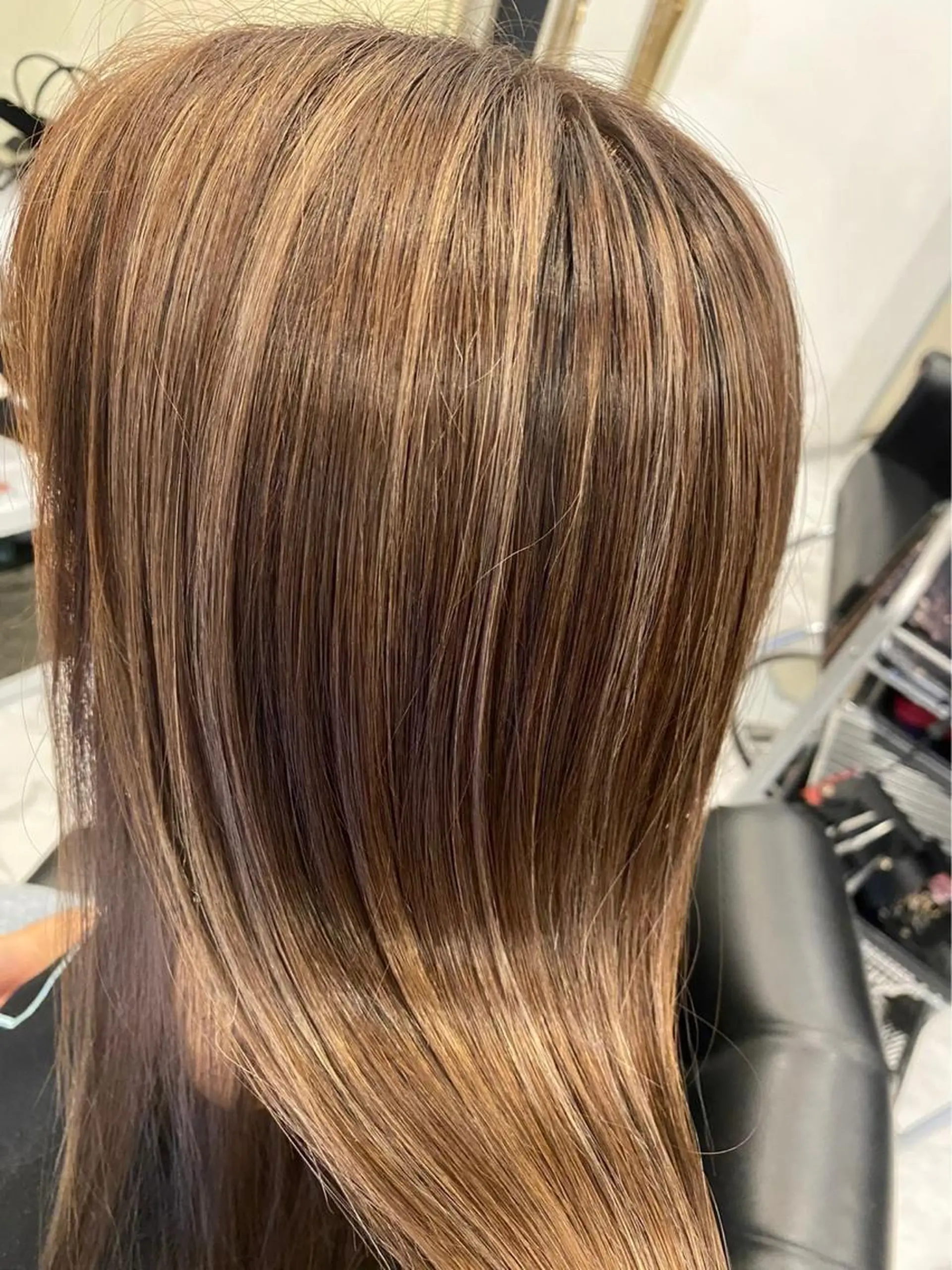 ロング カラー ヘアカラー トリートメント 💎JADE GRACE💎のヘアスタイル