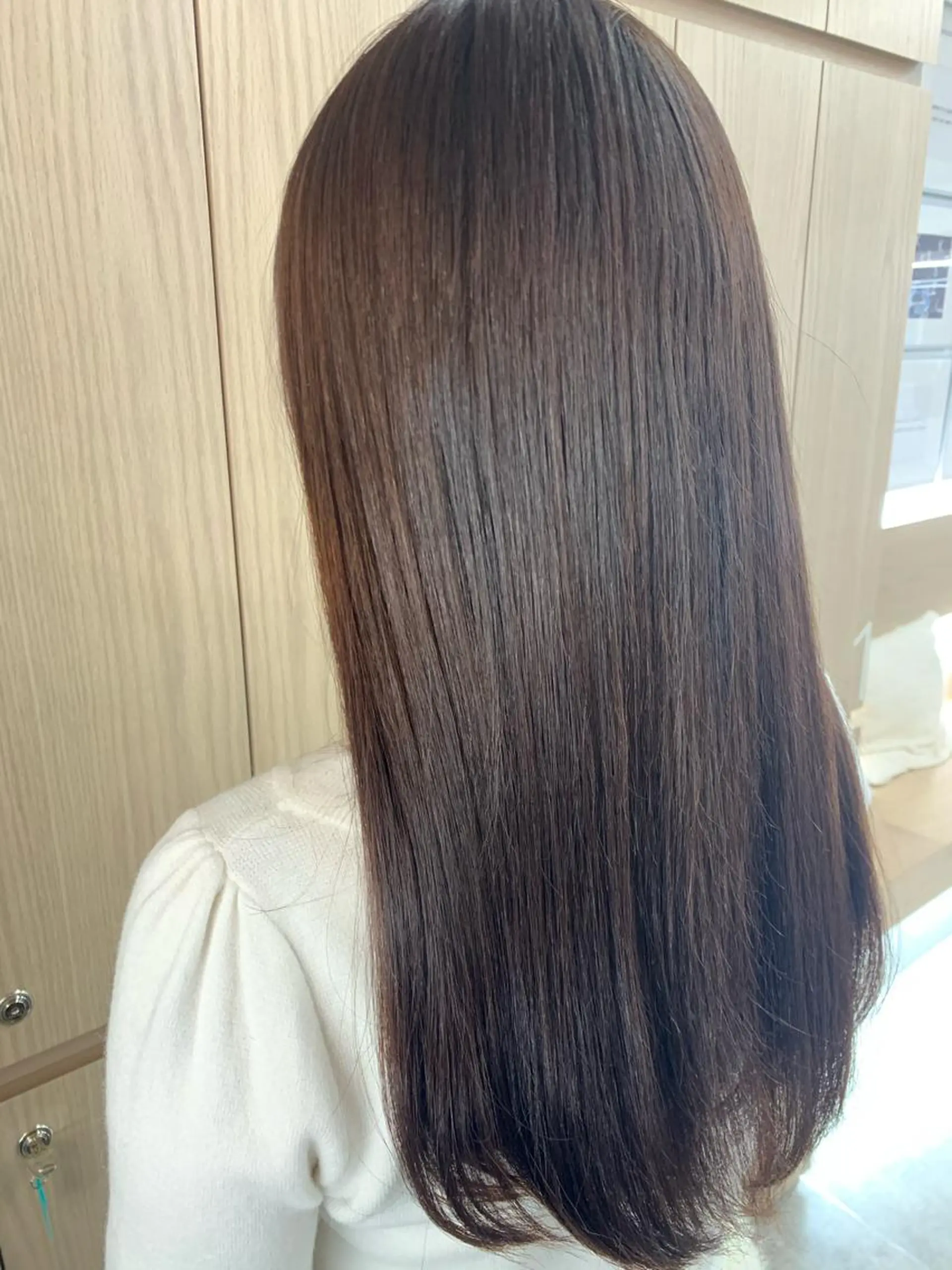 ミディアム カラー Silk-lei【銀座店】所属・銀座/美髪縮毛矯正 /髪質改善/山本翔華のヘアスタイル