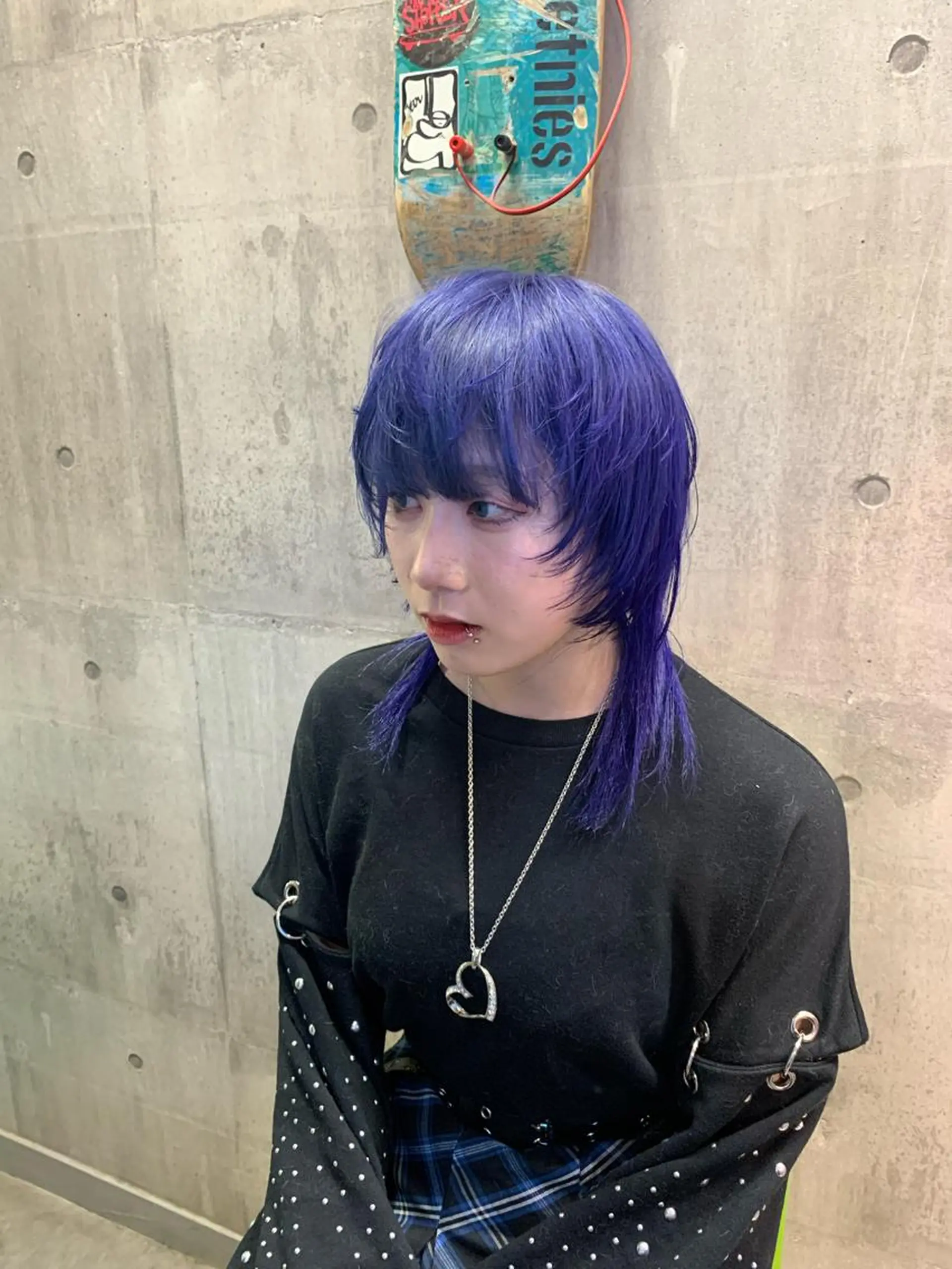 ショート カラー ヘアカラー トリートメント ハイトーン/メンズ/ ウルフ特化   小松のヘアスタイル