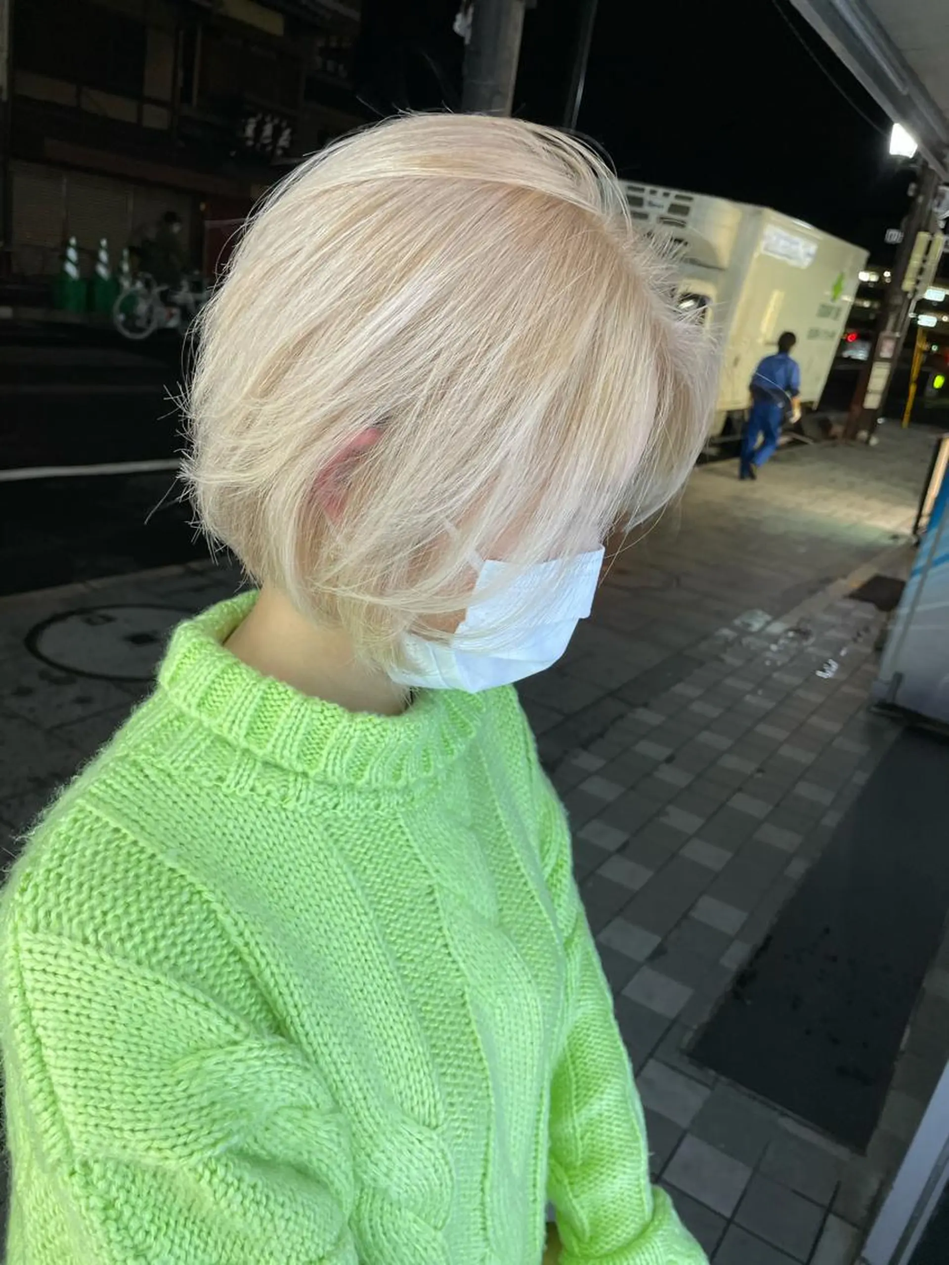 ミディアム ヘアカラー Selene hair OSAKAのヘアスタイル