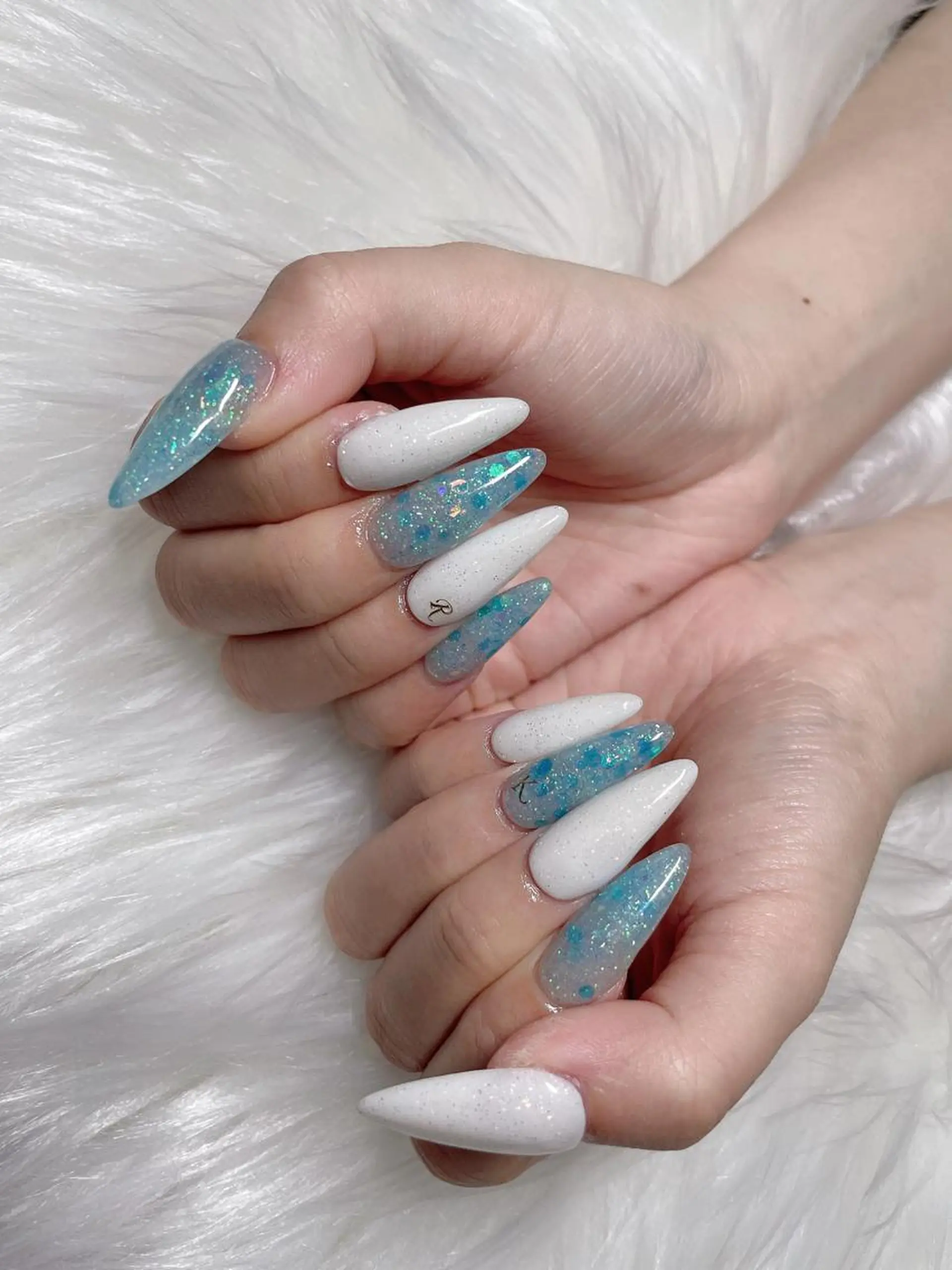 ロング ネイル 《LB》ラブリエ Nail&eyeのマツエク・マツパデザイン