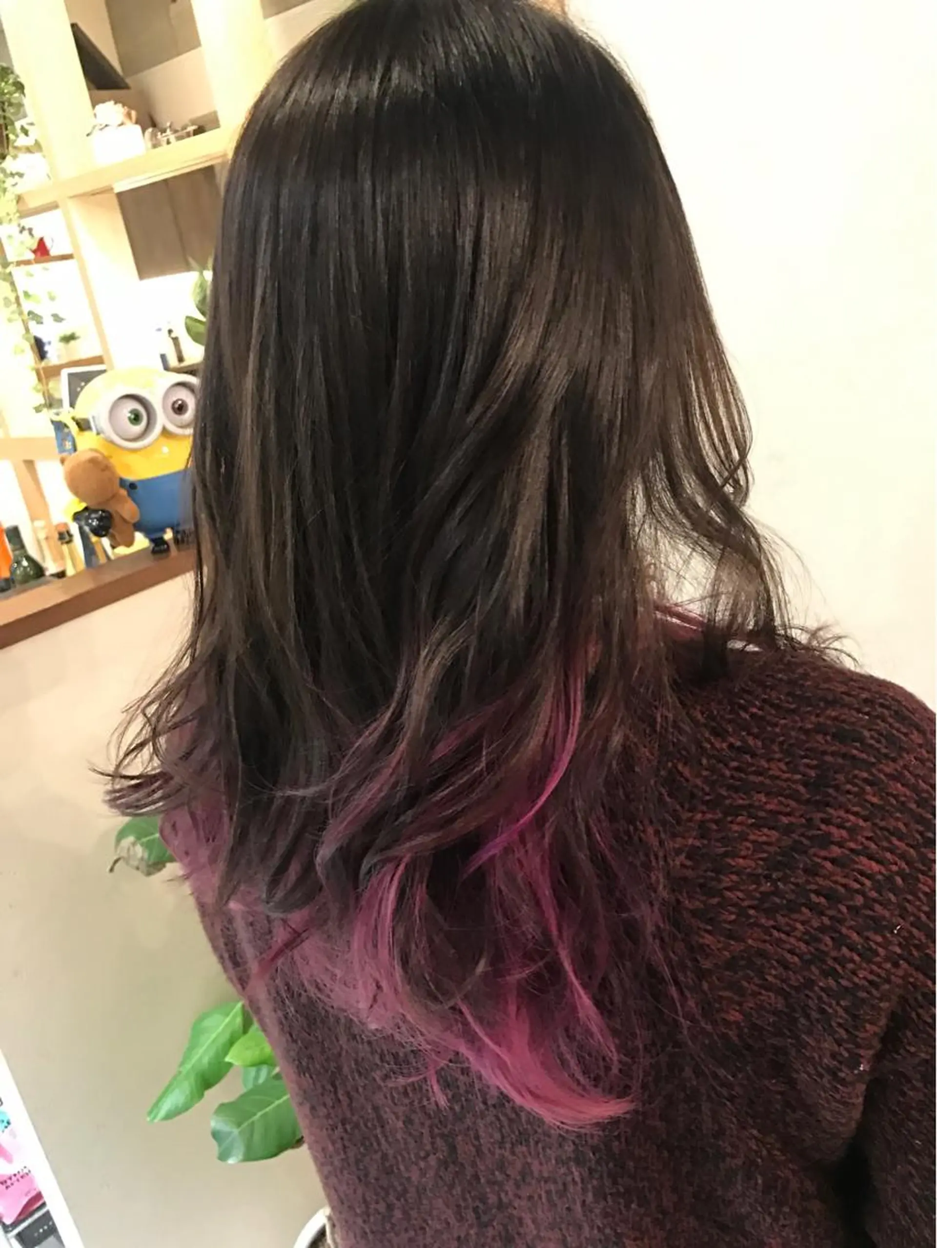 ショート ミディアム セミロング カラー パーマ ヘアアレンジ ピンクカラー filo byFeria渋谷所属・縮毛矯正/美髪 髪質改善/石田幸輔のヘアスタイル
