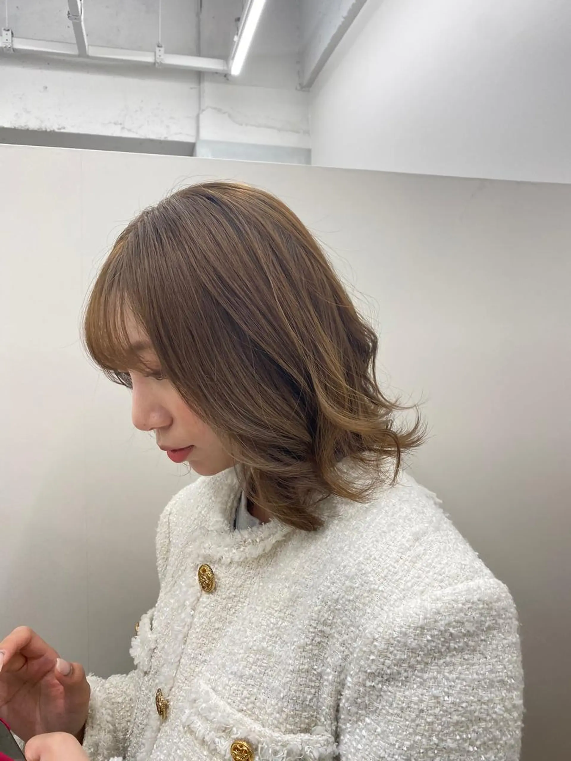 ミディアム カラー IT’s所属・韓国好き🇰🇷 美容師MIKUのヘアスタイル