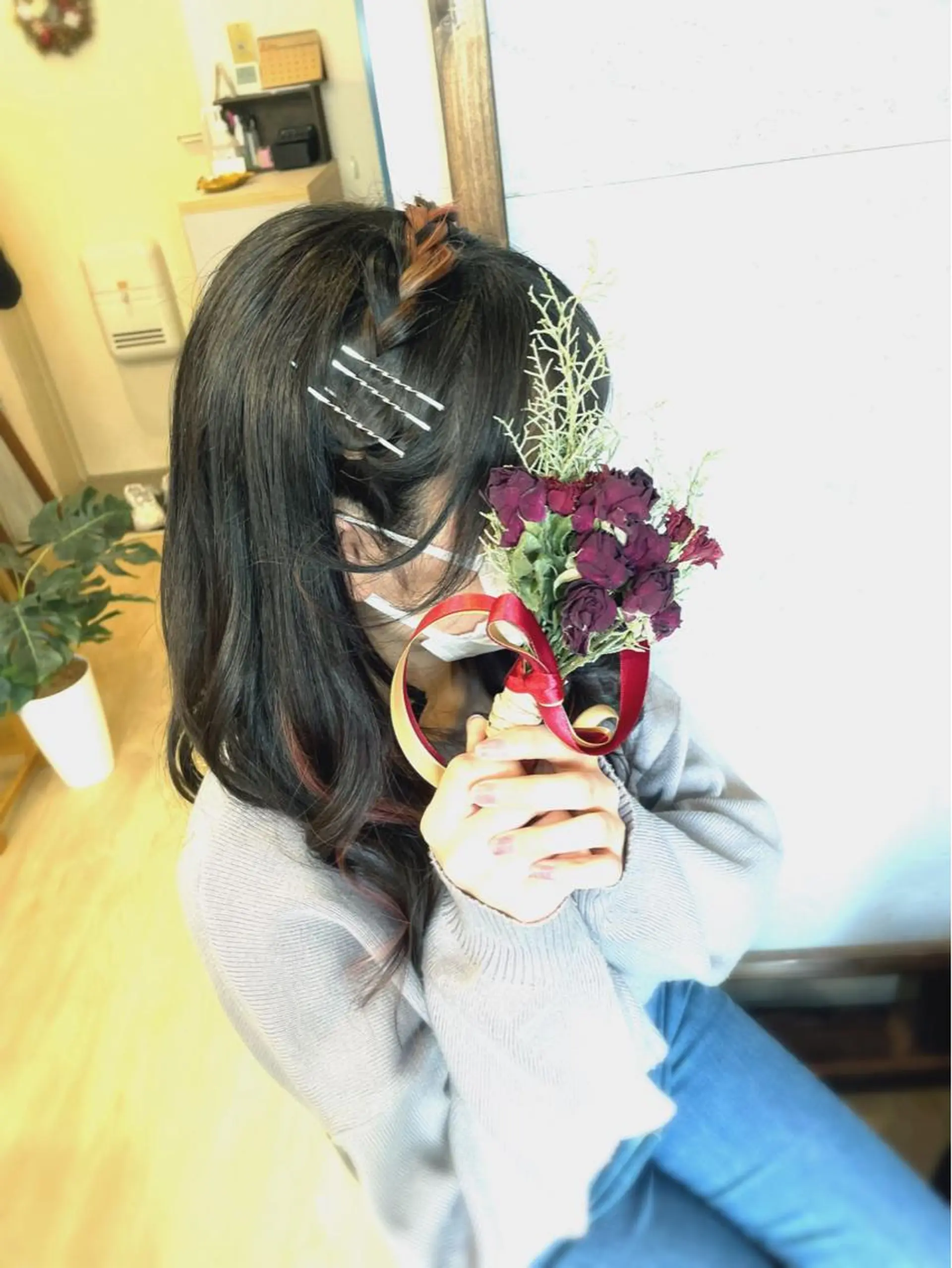 ミディアム ヘアアレンジ デート ヘアセット HempBeauty 浅野アサミのその他イメージ