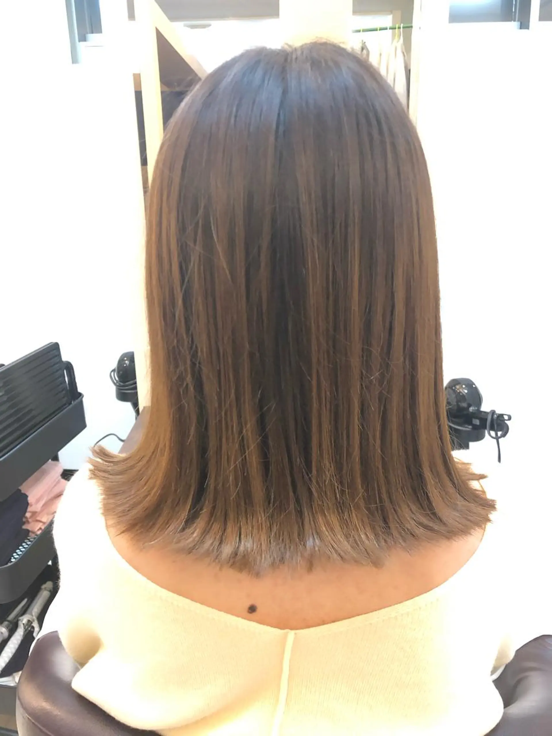 ミディアム 新籾 尚哉のヘアスタイル