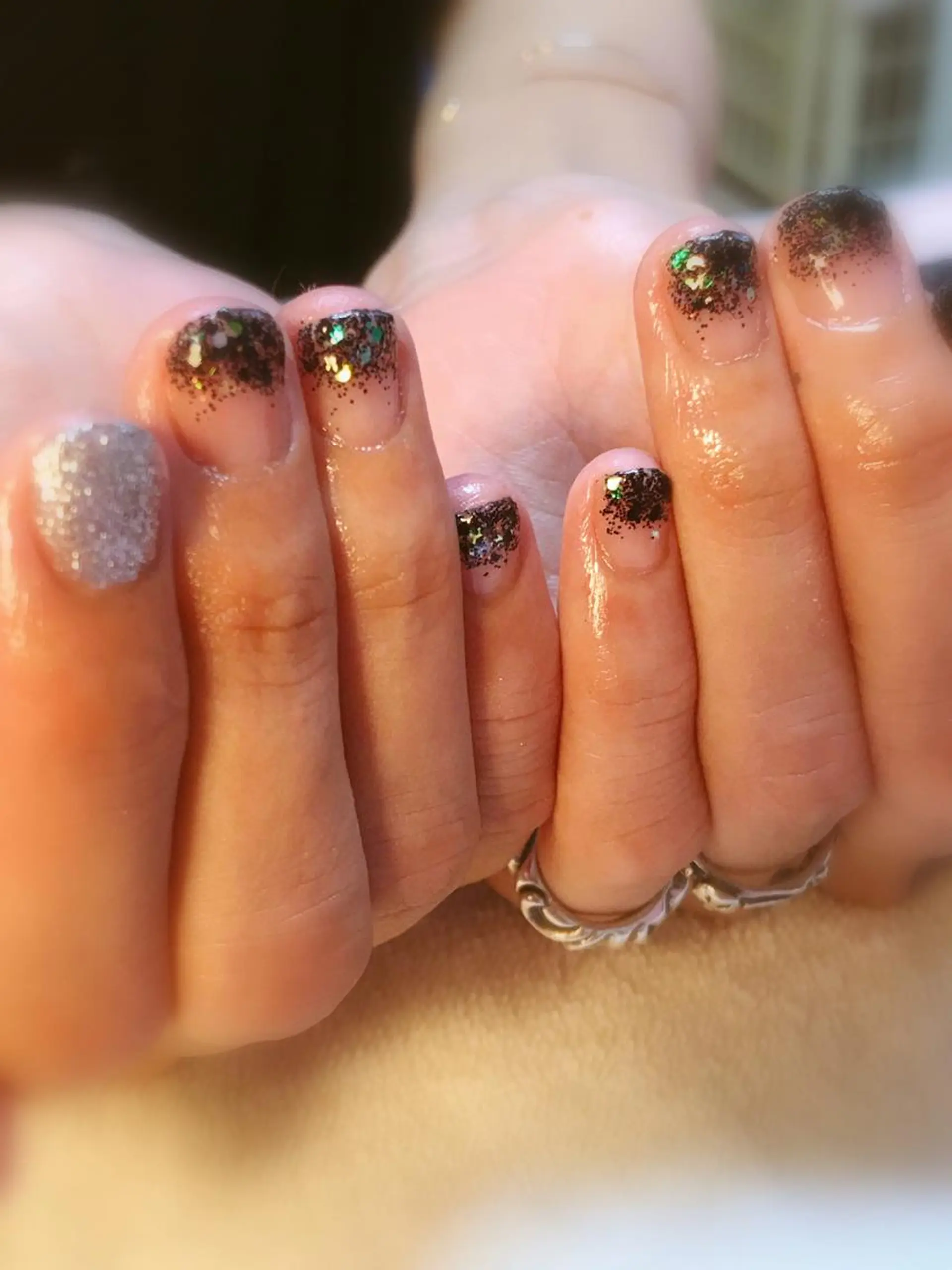 ネイル ラメ(グリッター) ラメグラデーション Era nailのネイルデザイン