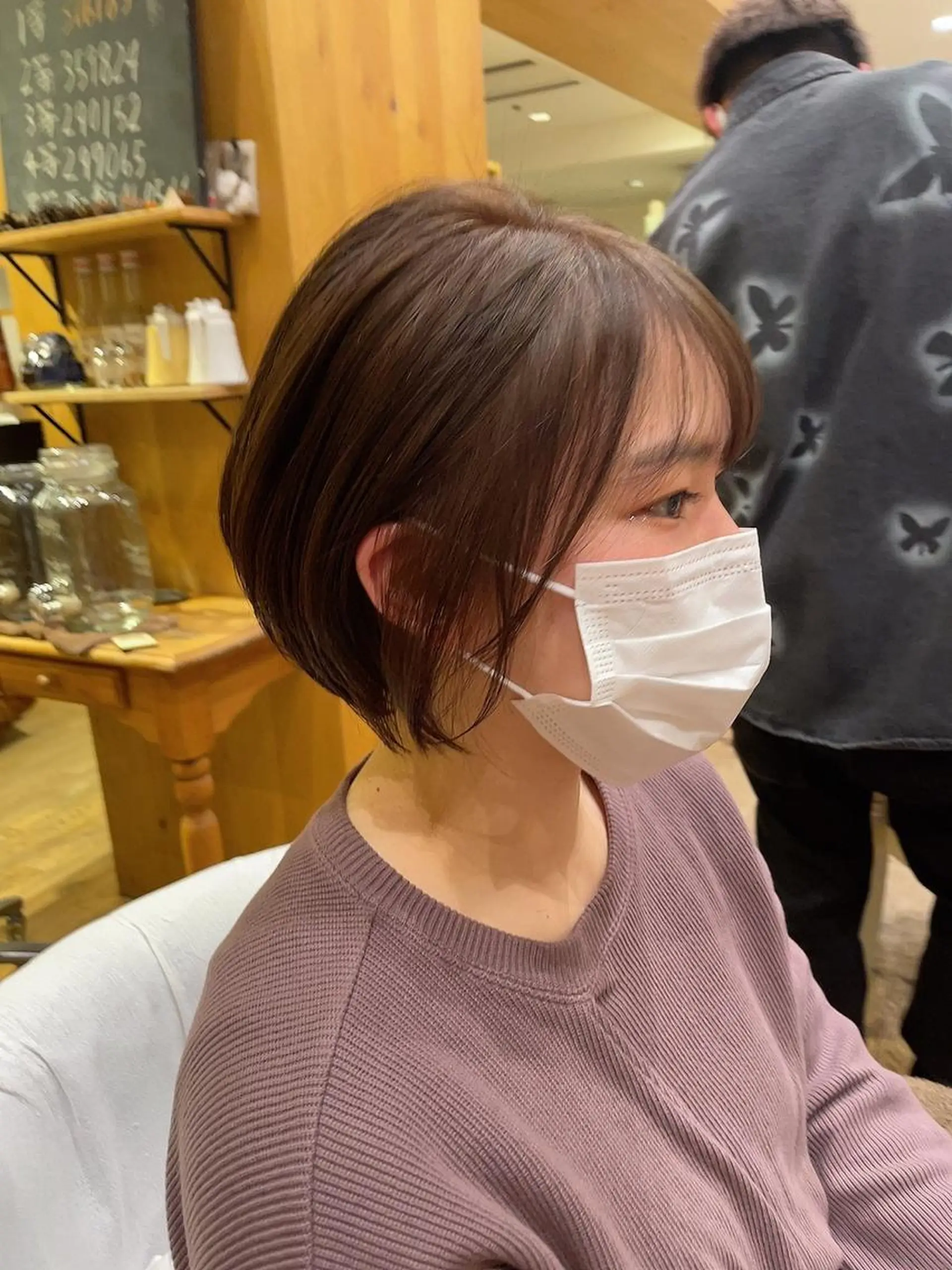 ショート ショートボブ ボブ ショートヘア 原田 大希のヘアスタイル