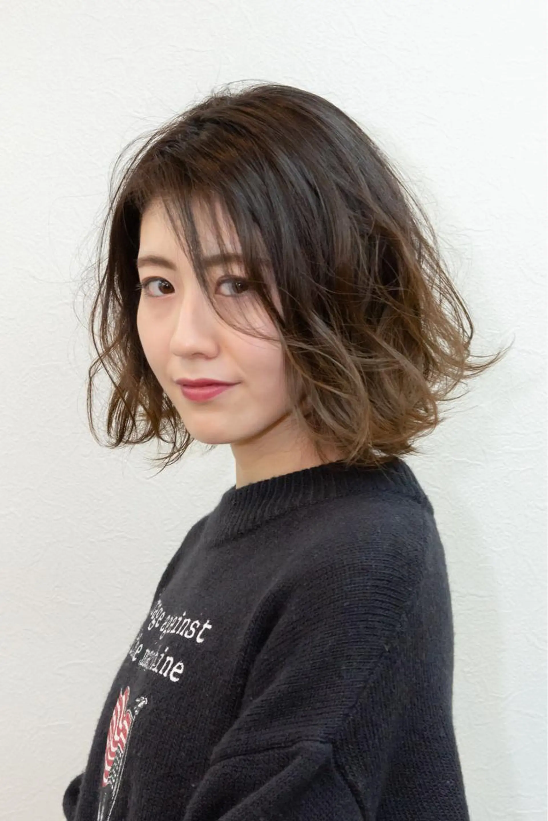 ミディアム カラー ボブ 似合わせカット カット ヘアカラー トリートメント 【H.GENTIL】 TERUのその他イメージ