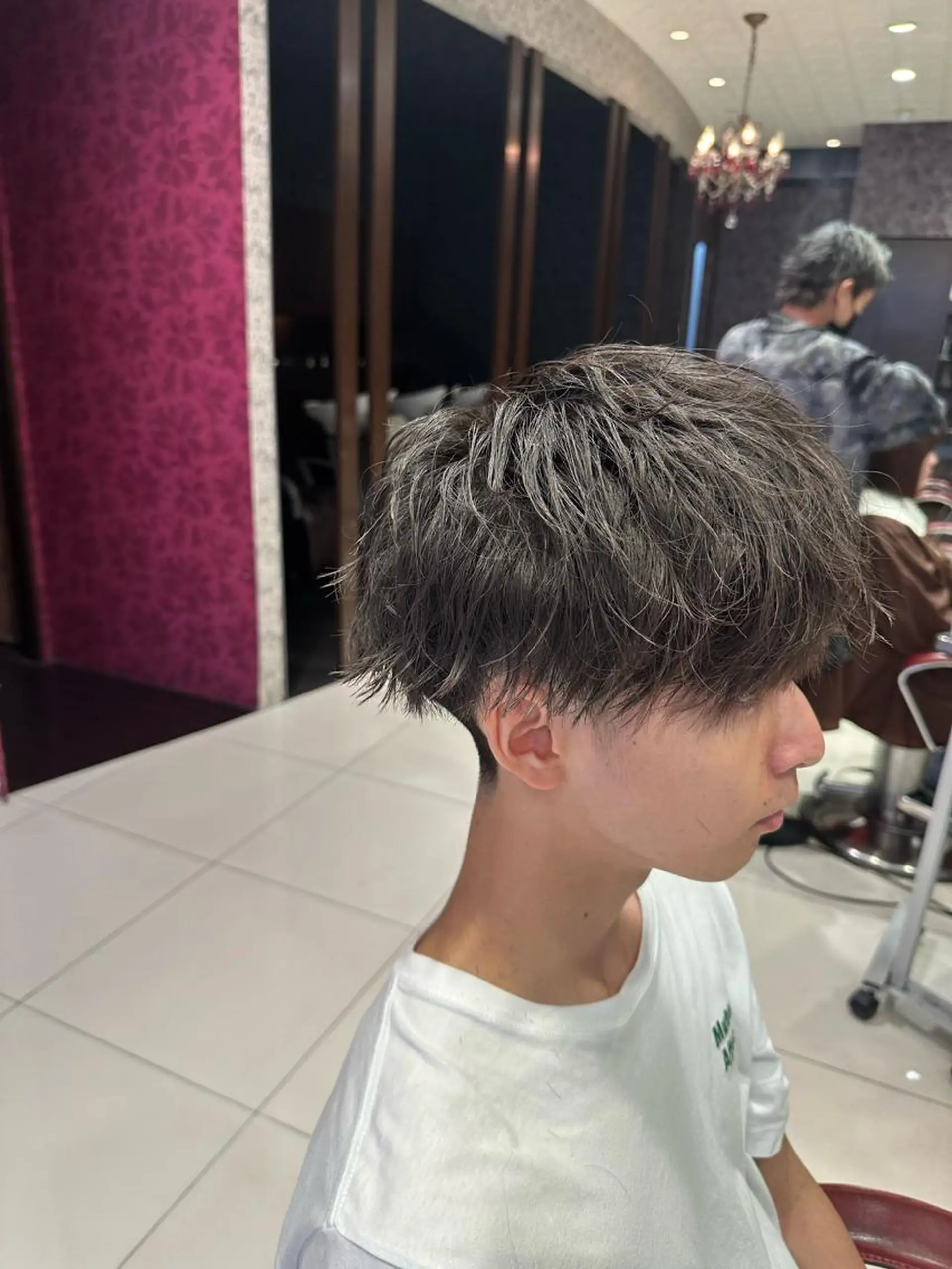 メンズ マッシュ 益野 凌のヘアスタイル