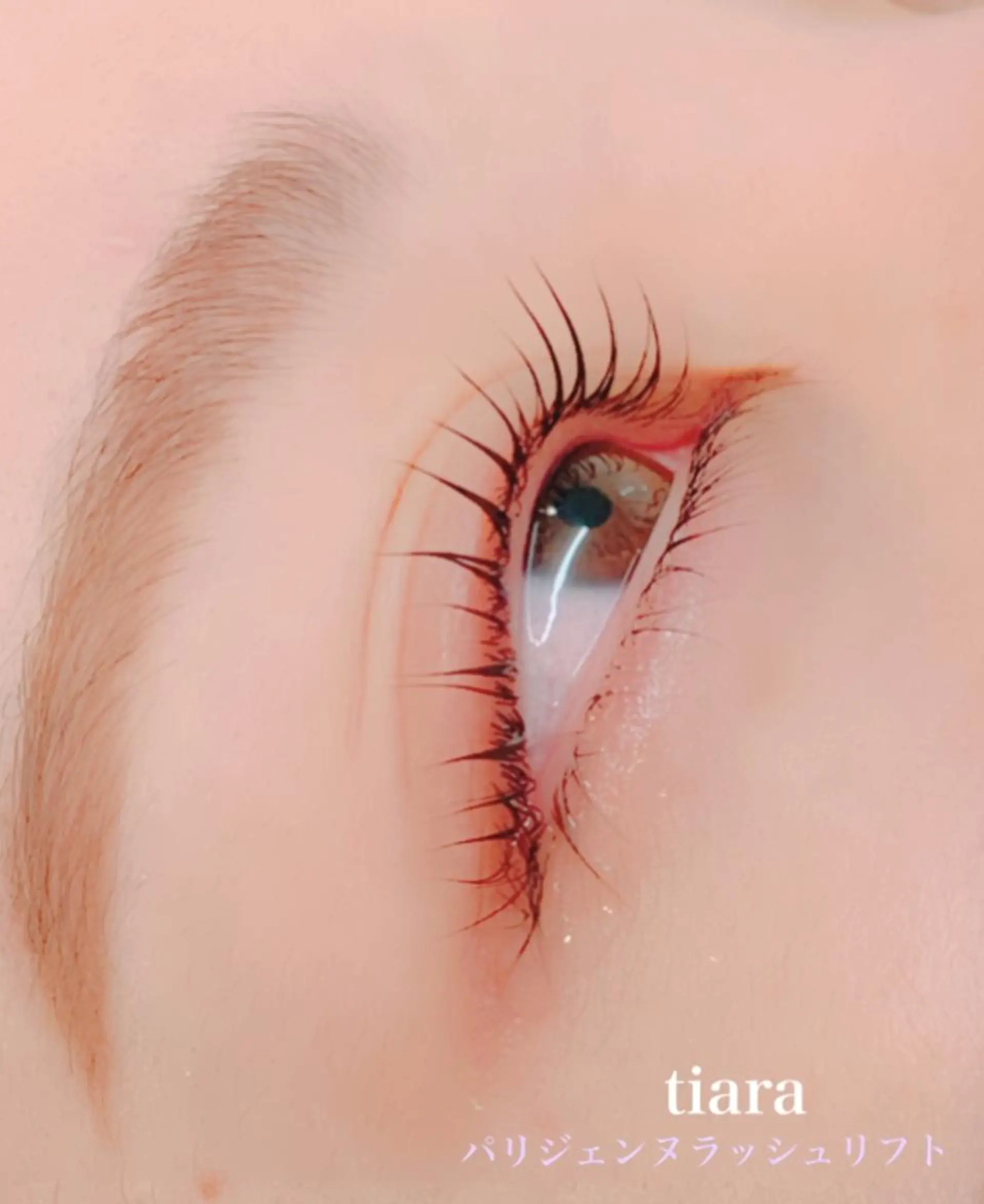 マツエク・マツパ 束感まつ毛 パリジェンヌラッシュリフト tiara所属・福田 明日香のマツエク・マツパデザイン