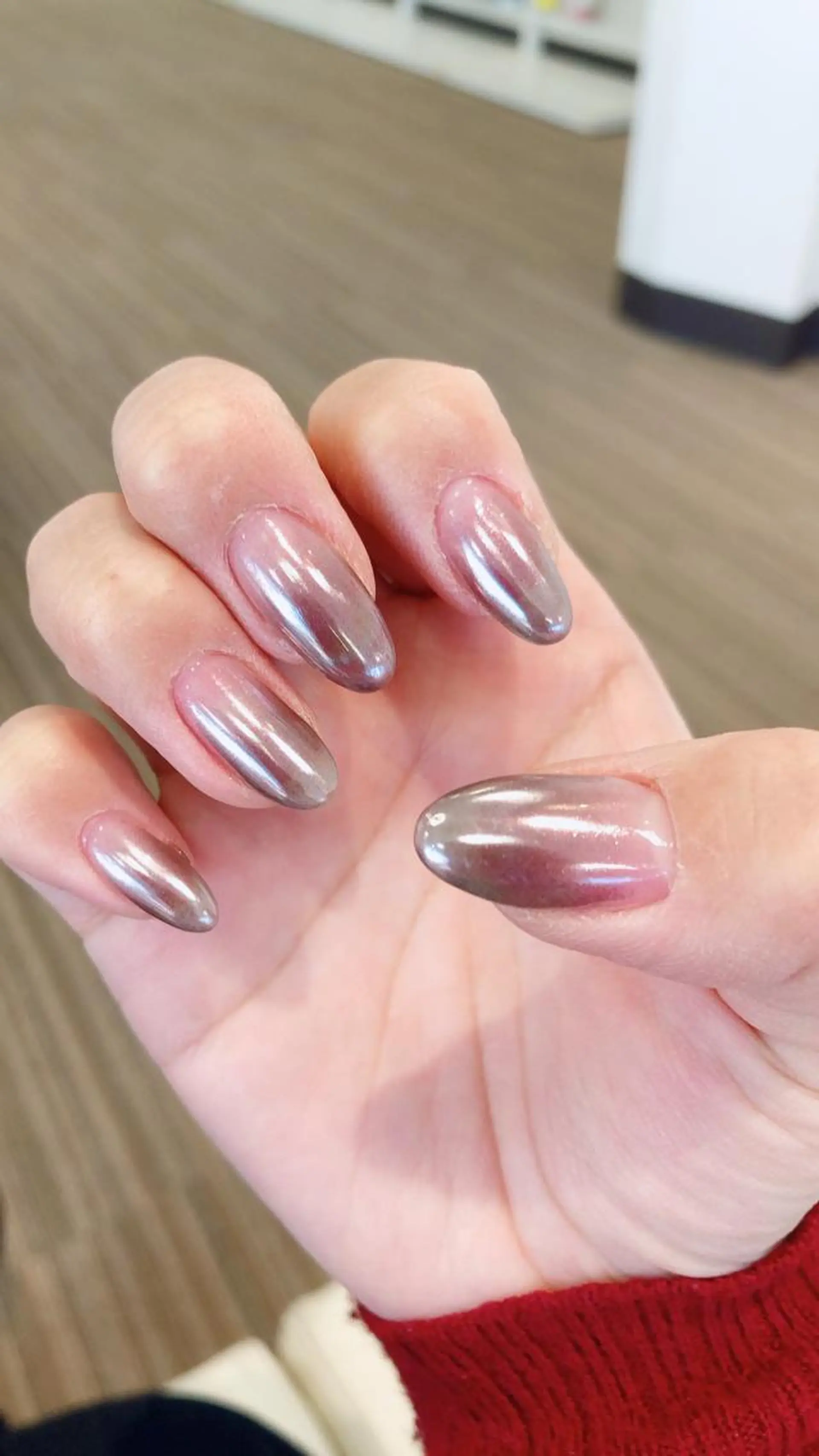 セミロング カラー キッズ ネイル マツエク・マツパ ハンドネイル ハンドケア 💎ビューティサロン 湘南　RIRAN💎のネイルデザイン