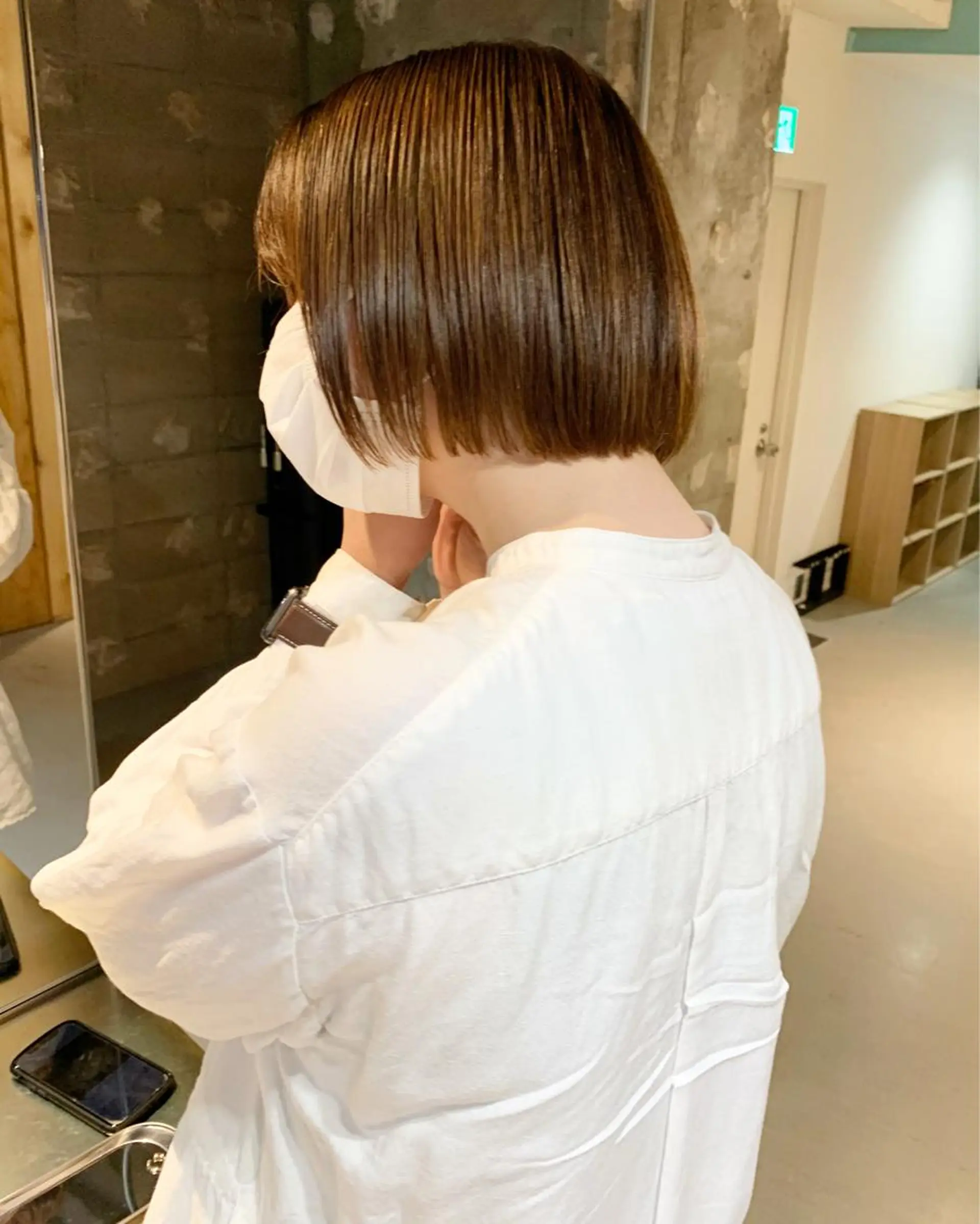 ショート パーマ ボブ tension 【テンション】のヘアスタイル