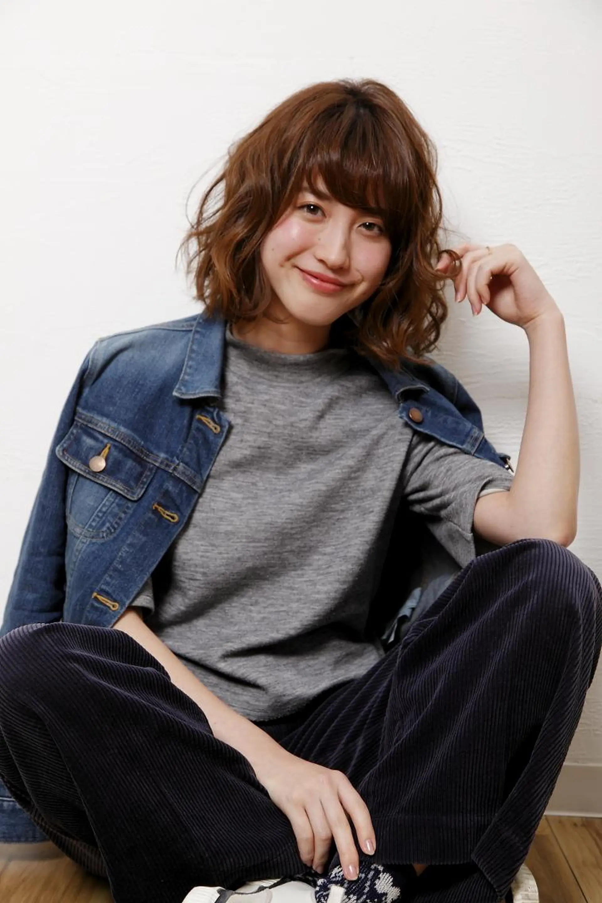 ミディアム カット ヘアカラー トリートメント Baby Step タカギのヘアスタイル