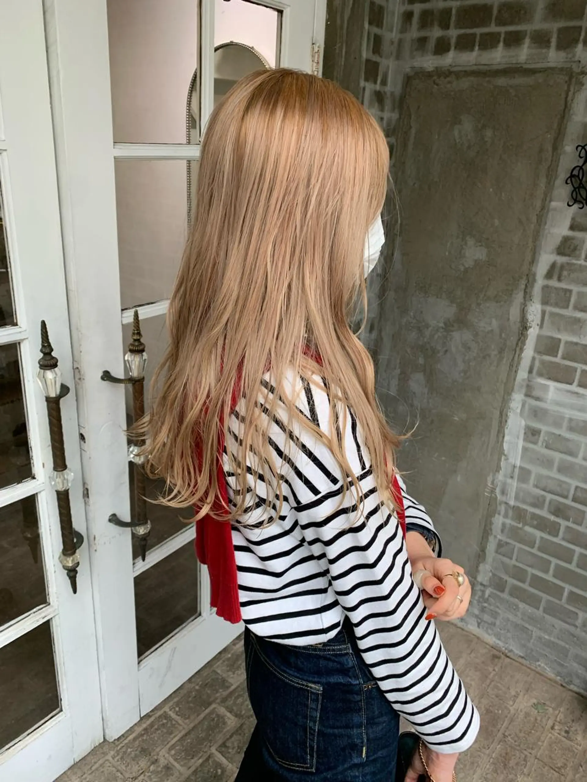 ロング カラー ハッシュカット カシマハヤトのヘアスタイル