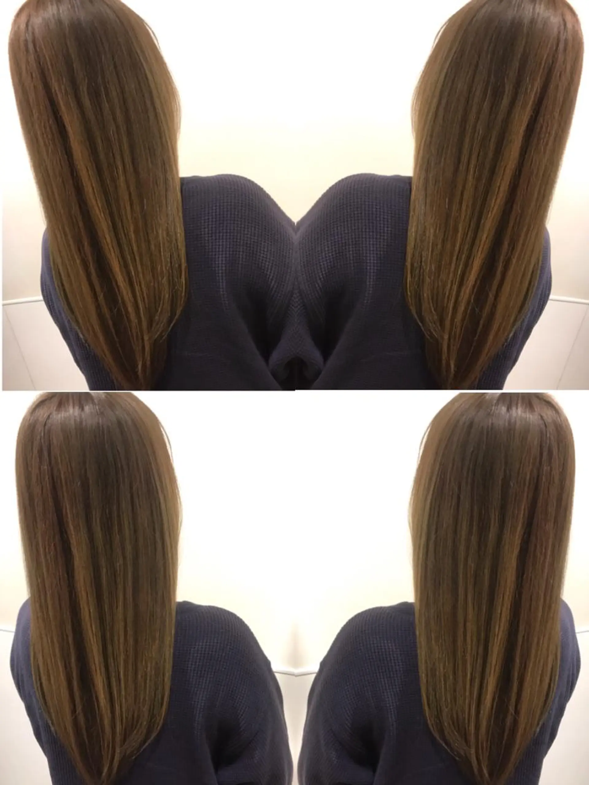 ロング カラー アッシュ Emerge武蔵小杉所属・/本物の髪質改善/ 古川新のヘアスタイル