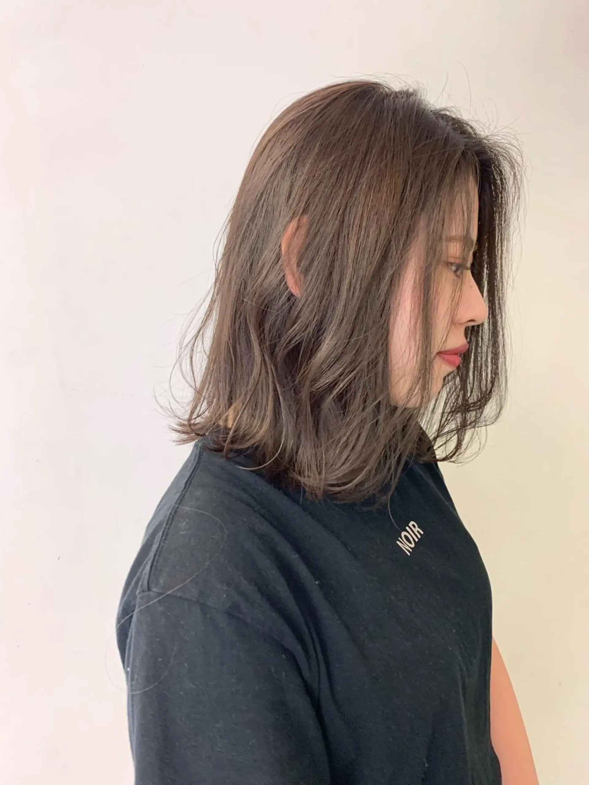 ミディアム カラー ひらやま りょういちのヘアスタイル