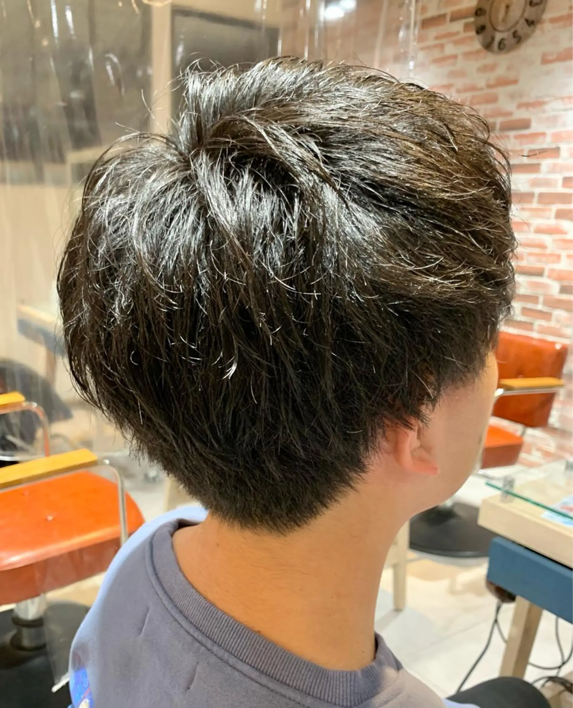 メンズ 森川 力のヘアスタイル