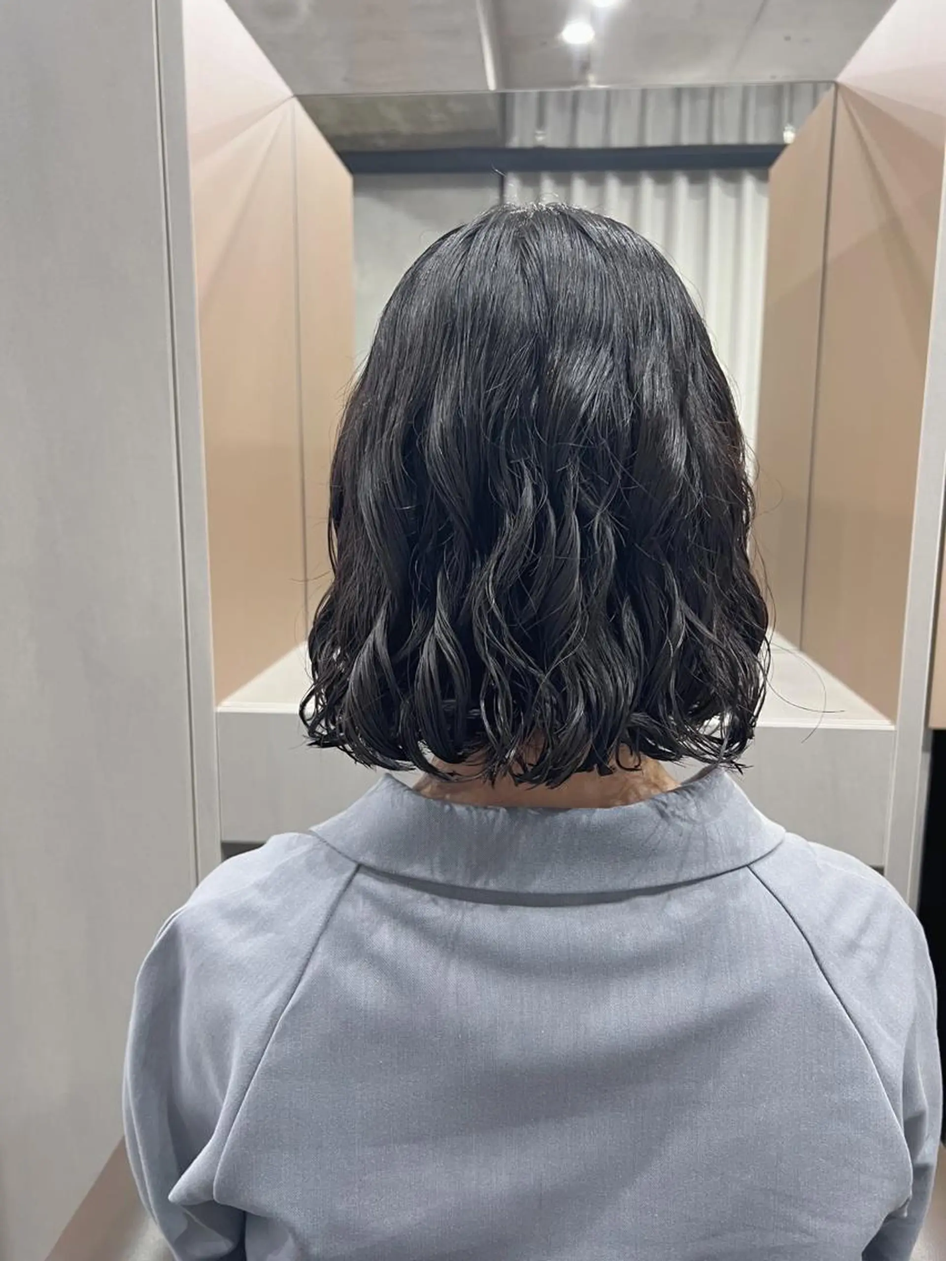 パーマ ボブパーマコテ巻き風 パーマNo1深江秀平のヘアスタイル