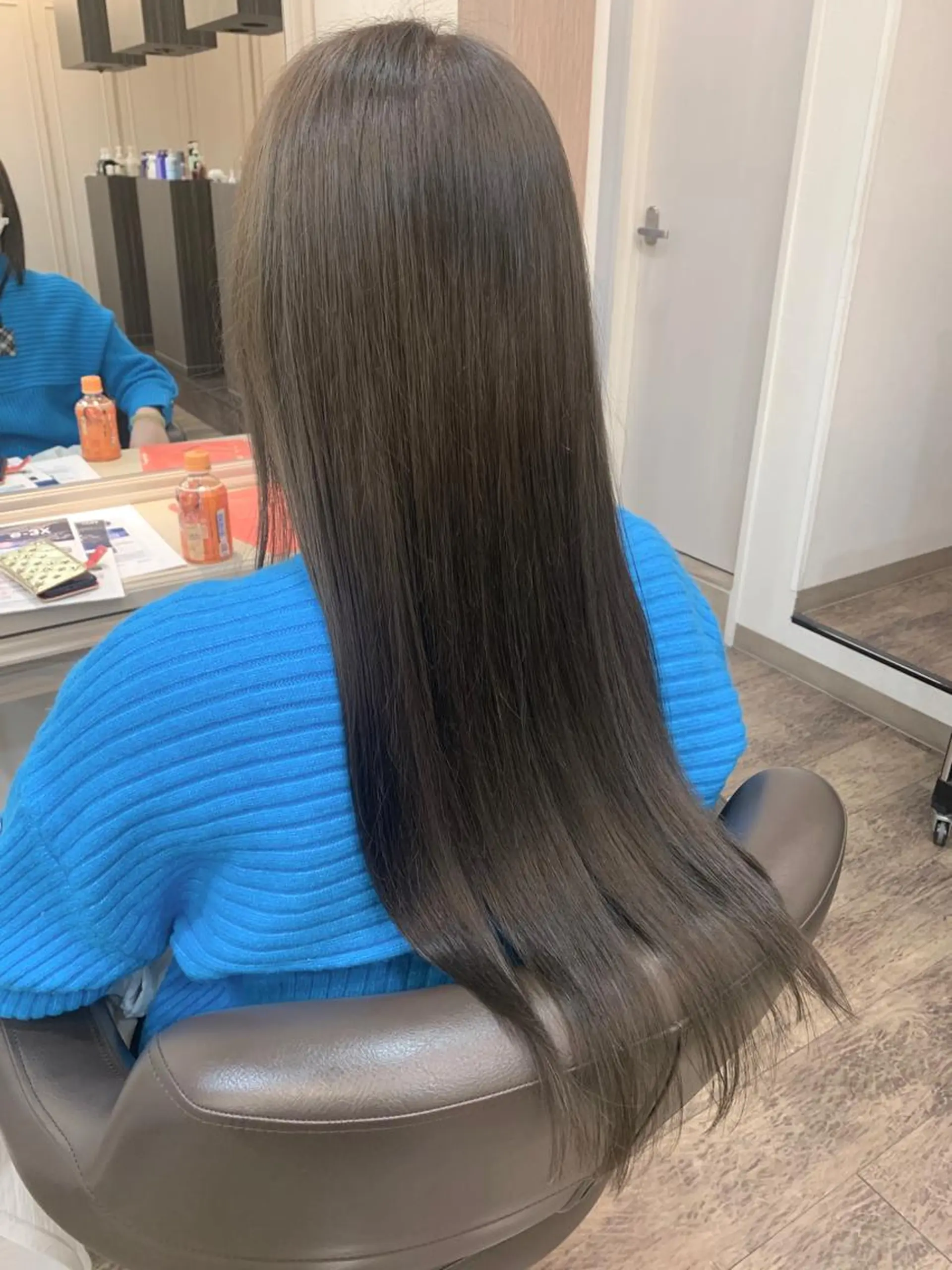 カラー 透明感カラー グレージュ イルミナカラー スターダスト ヘアカラー 🦋艶モテカラー/ヘ アセット🦋YURIのヘアスタイル