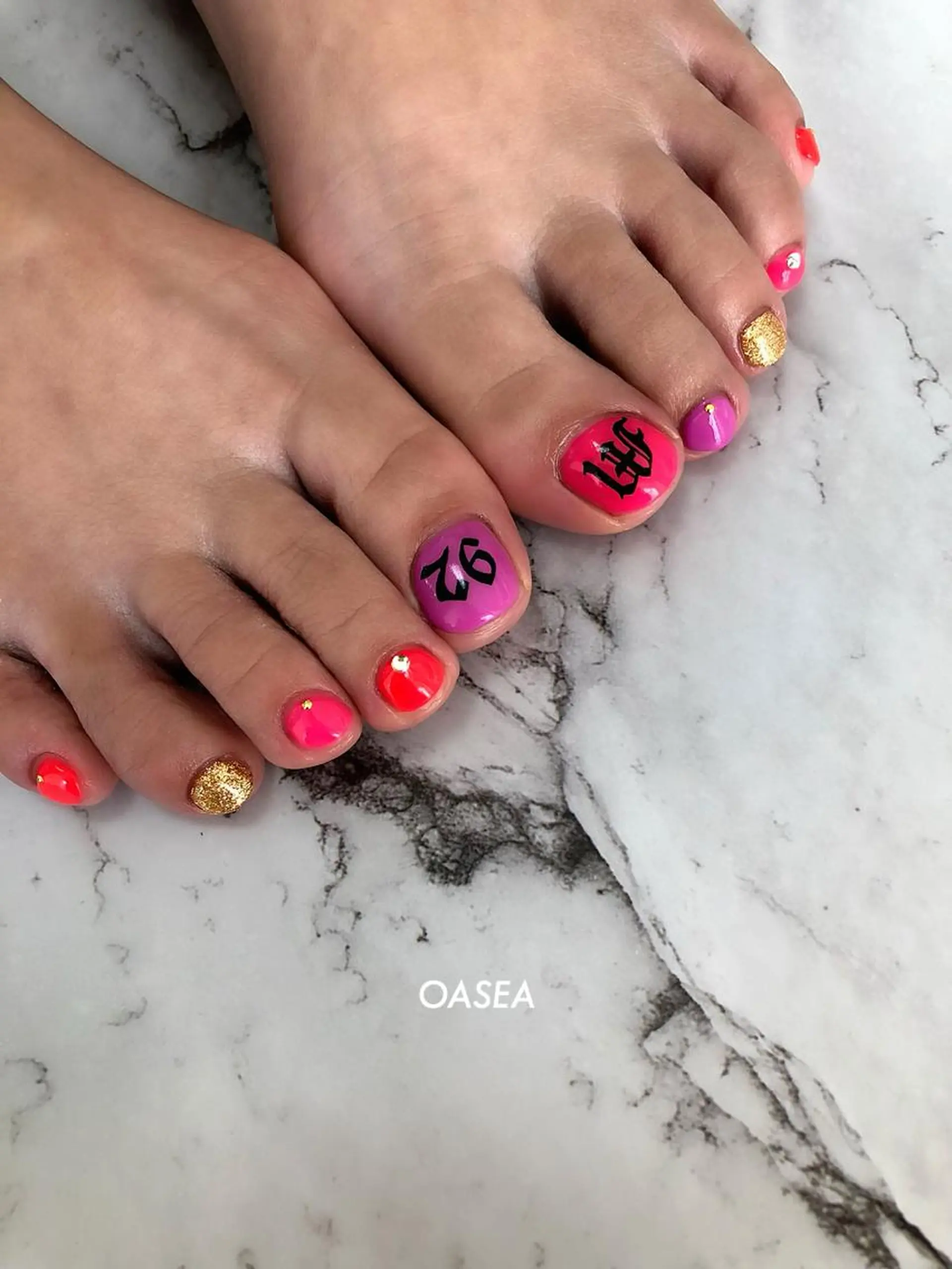 ネイル 🌞💜 KAORI 🌴のネイルデザイン