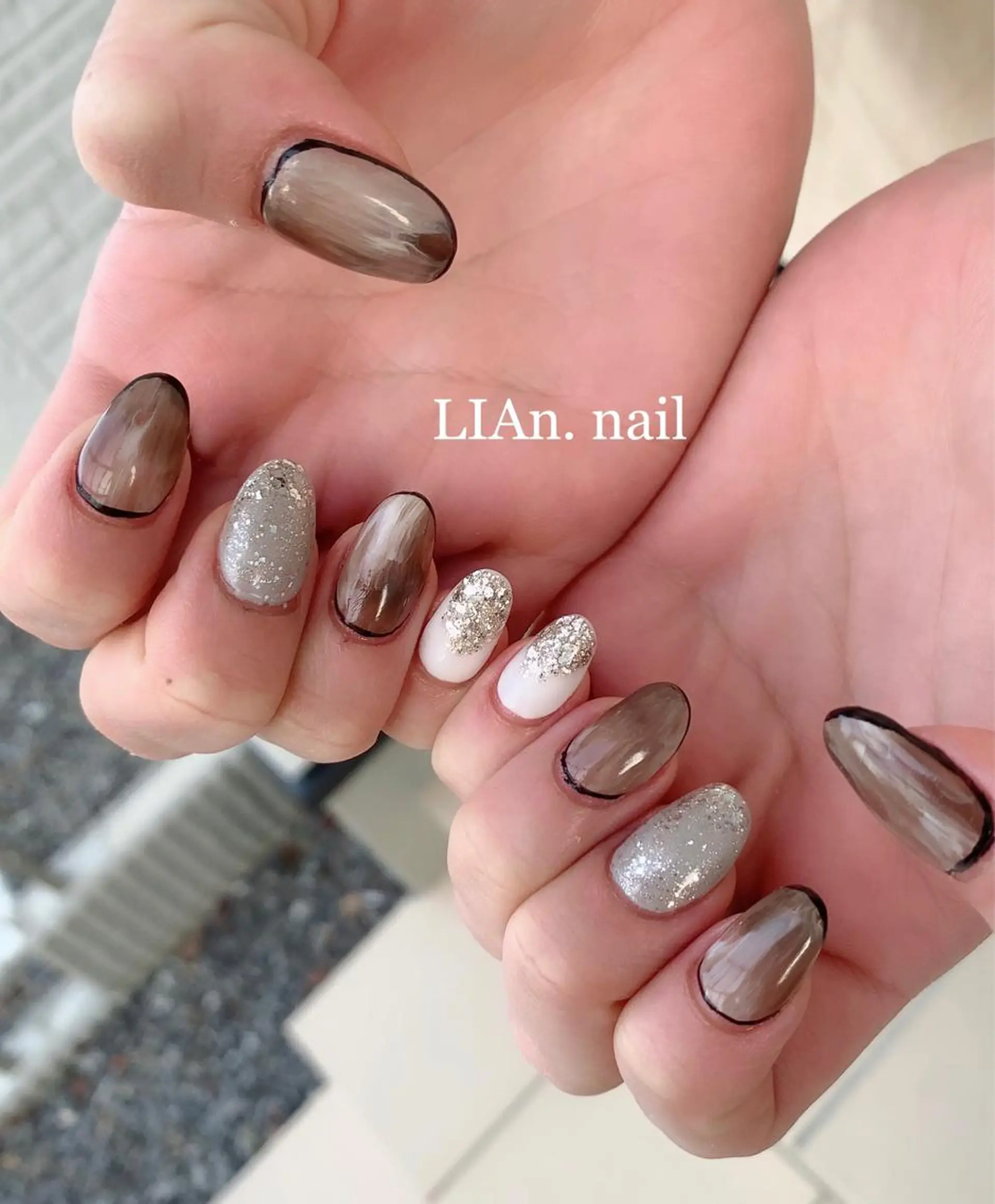 ネイル ショートネイル Lian nailのネイルデザイン