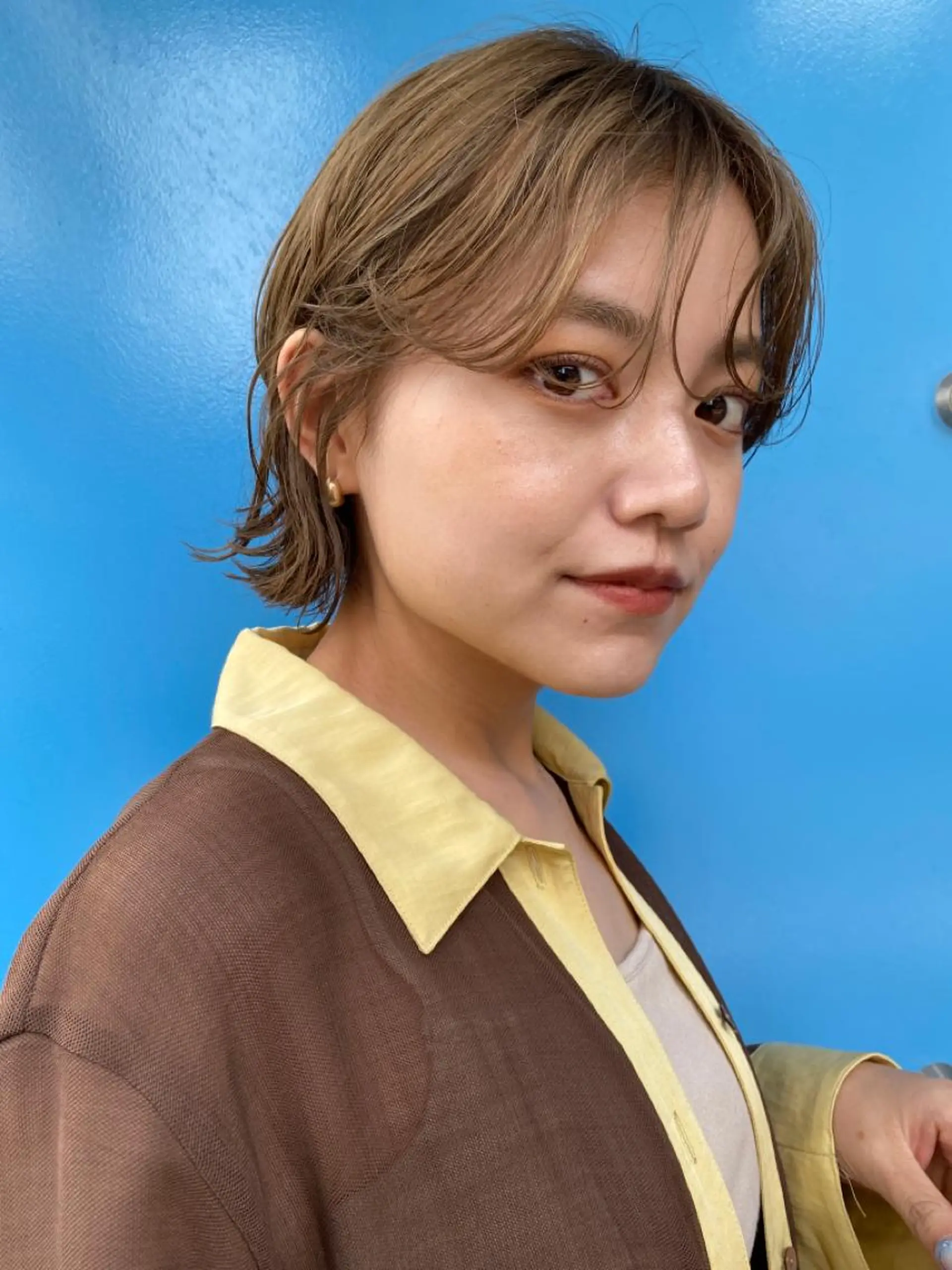 ショート カット ヘアカラー トリートメント ボブ / オージュア 🌸Mikuのヘアスタイル