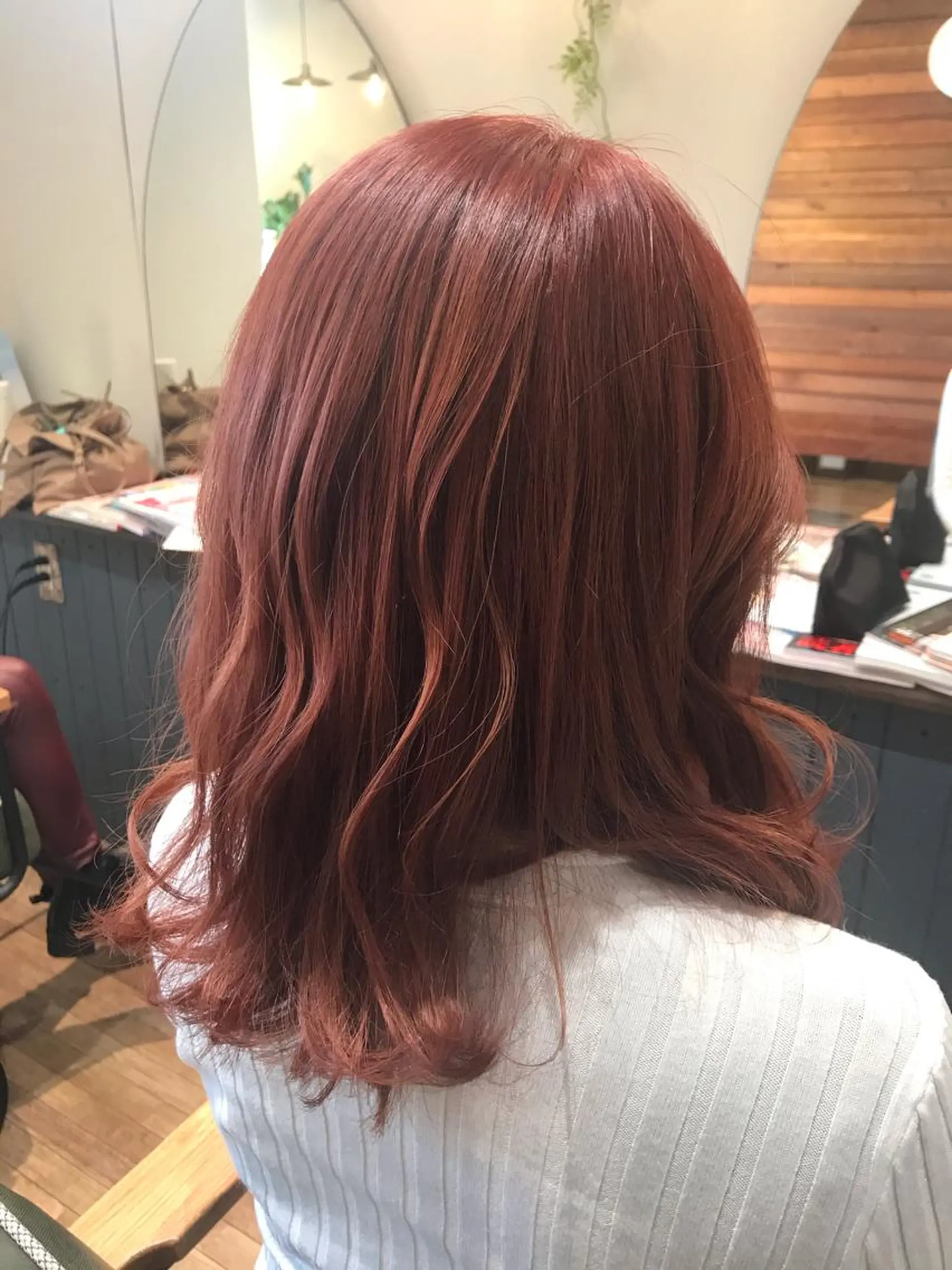 ミディアム カラー カット ヘアカラー トリートメント Ray hair&nail所属・Ray hair 春日部のヘアスタイル