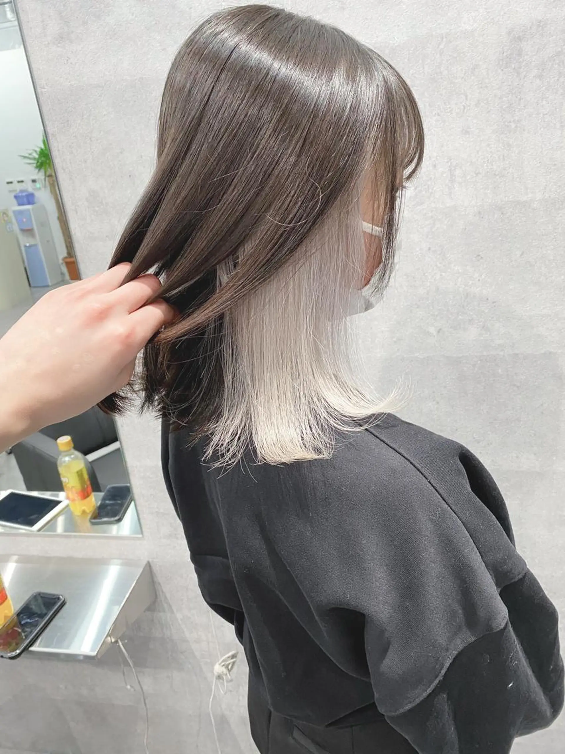 ミディアム カラー ブリーチ Via officialのヘアスタイル