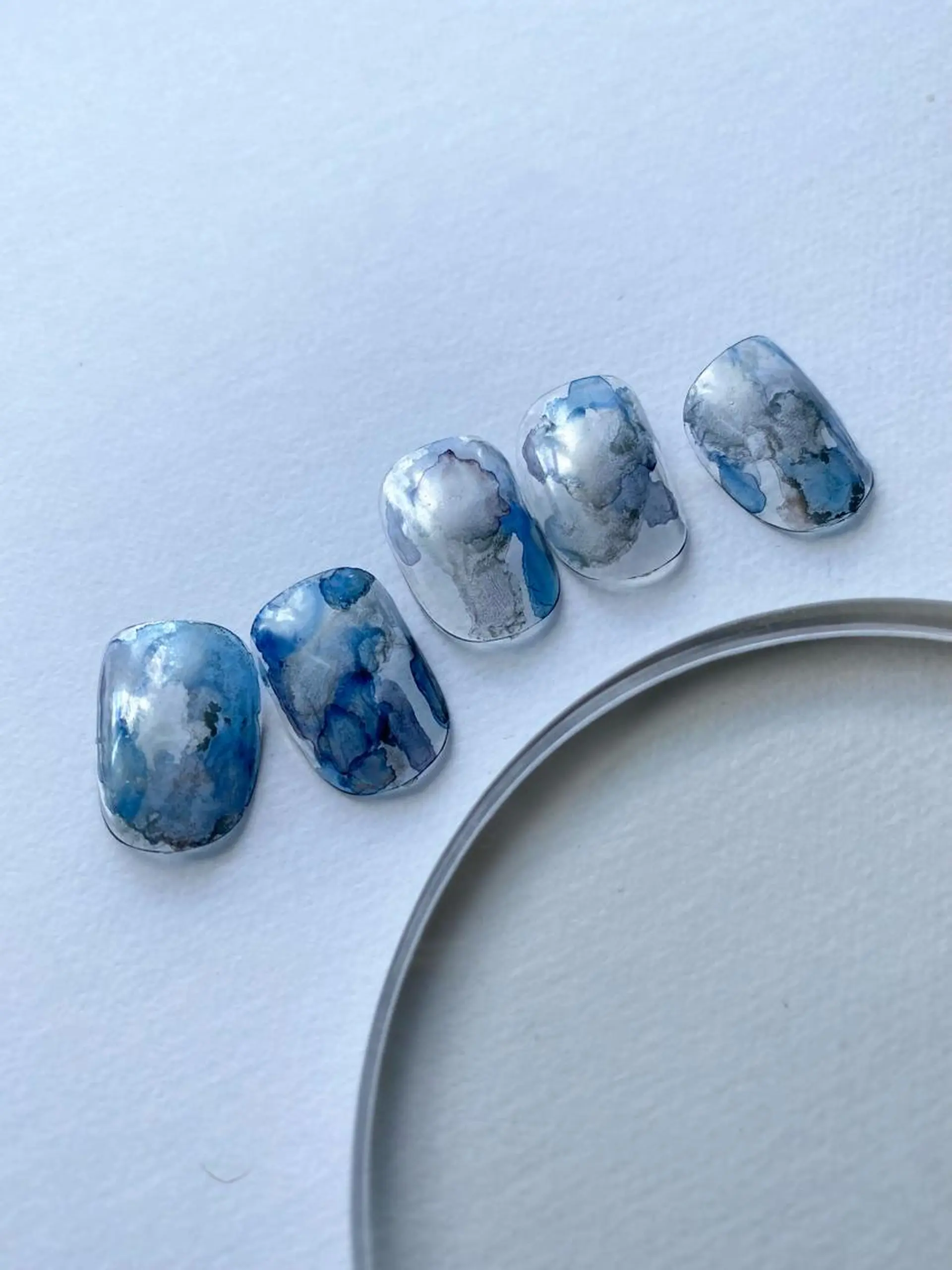 ネイル ハンドネイル 草加ニュアンスネイル 🌚hersのネイルデザイン