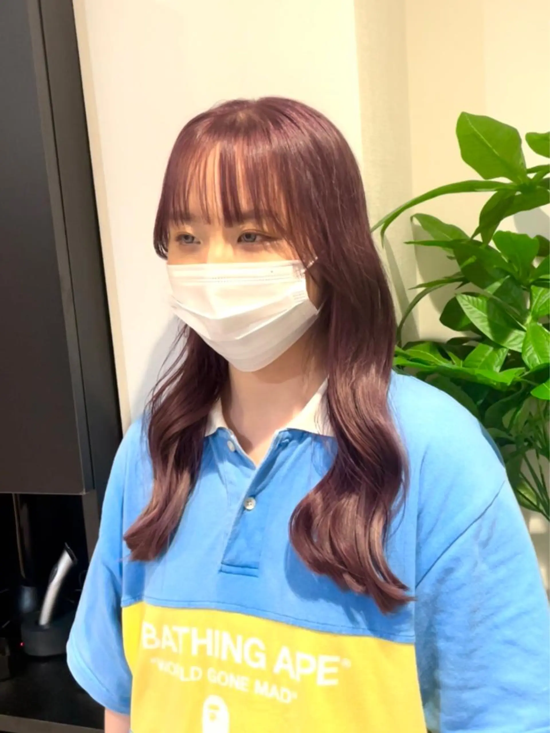 ロング SEA所属・艶髪カラー✨ misaki .のヘアスタイル