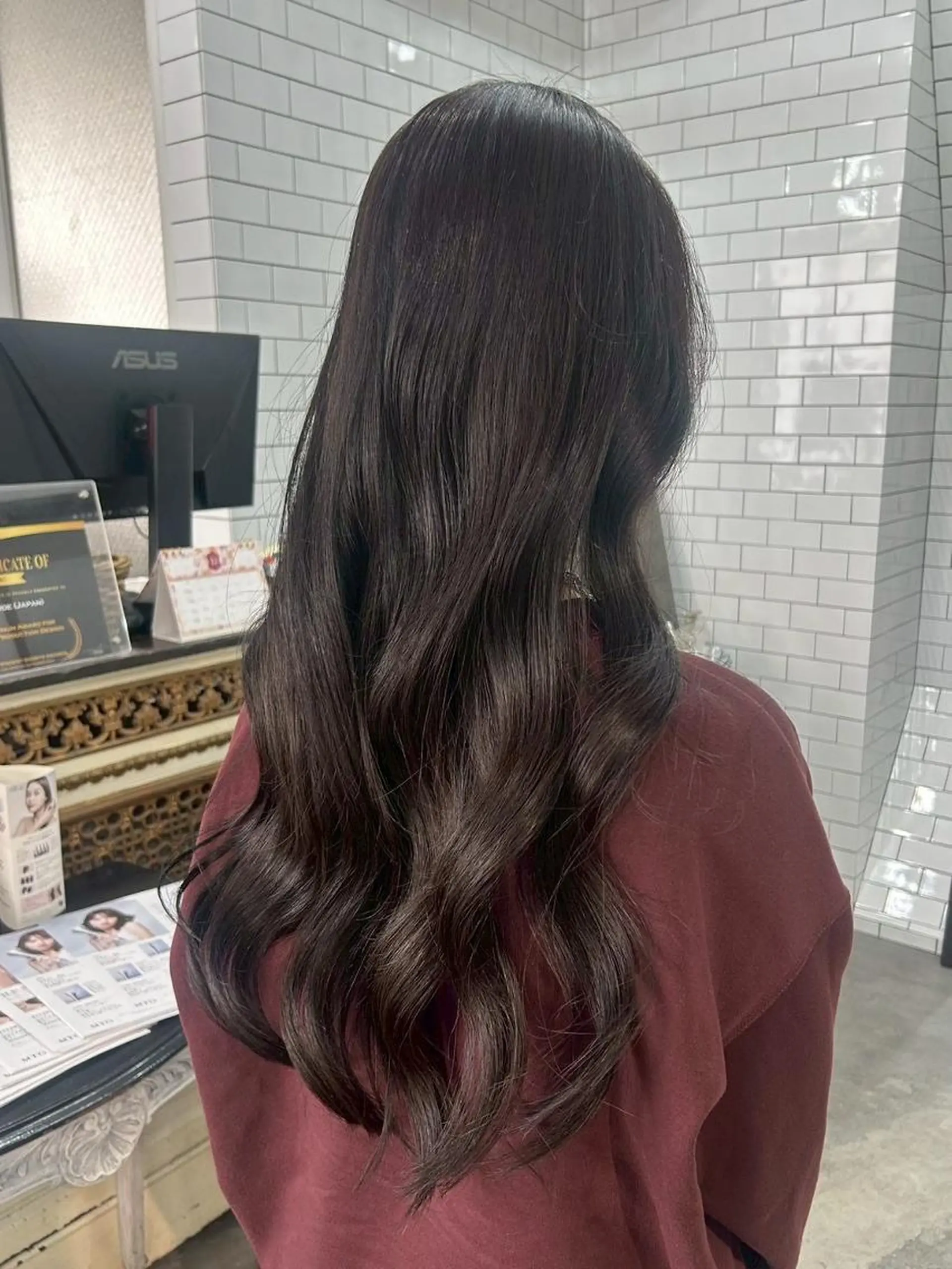 ロング カラー ヘアカラー カラーモデル↬❥🎀 Ran legareのヘアスタイル