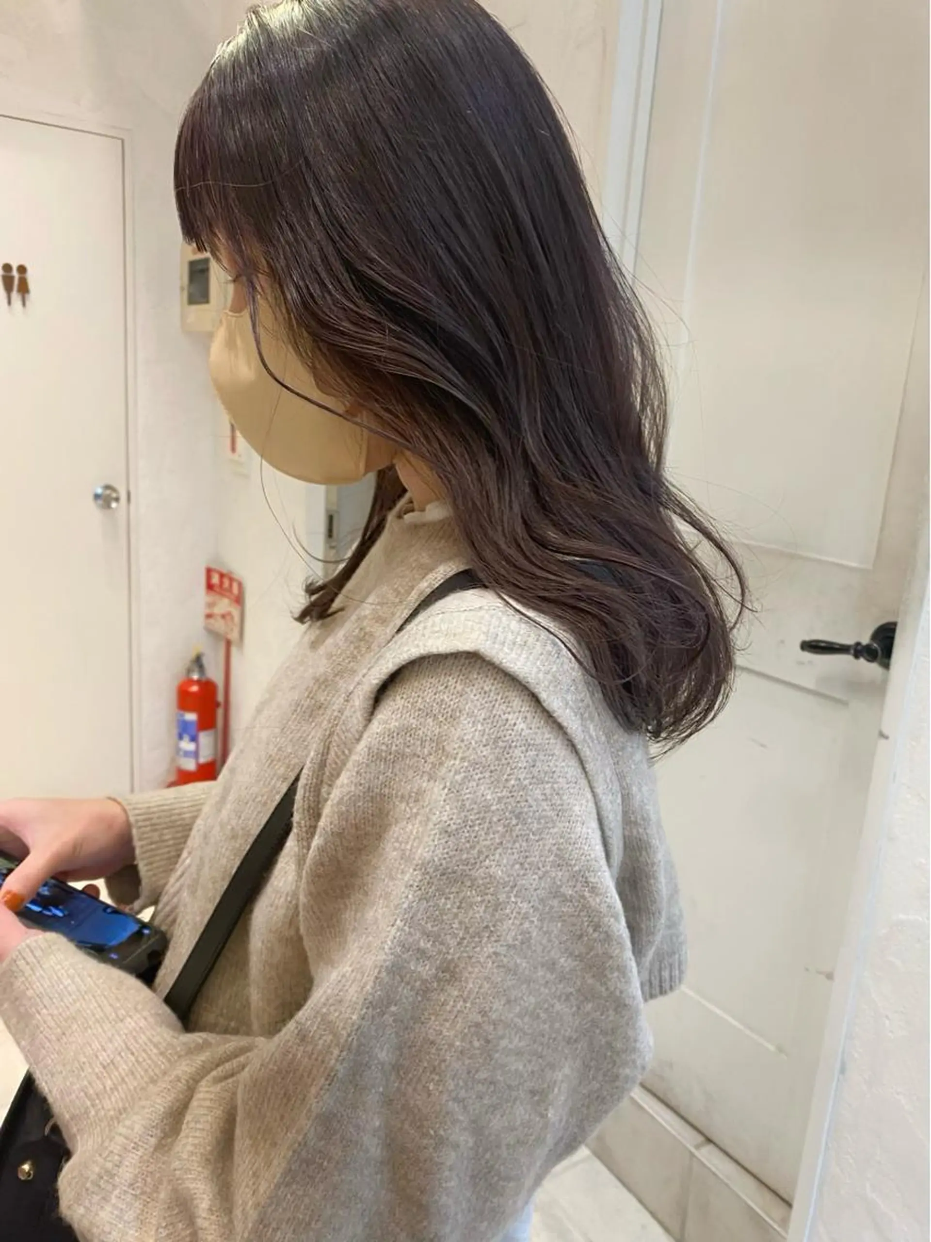ロング カラー ベージュカラー ラベンダーカラー ラベンダーベージュ 🌟アレンジが似合う カラー🌟Rumiのヘアスタイル