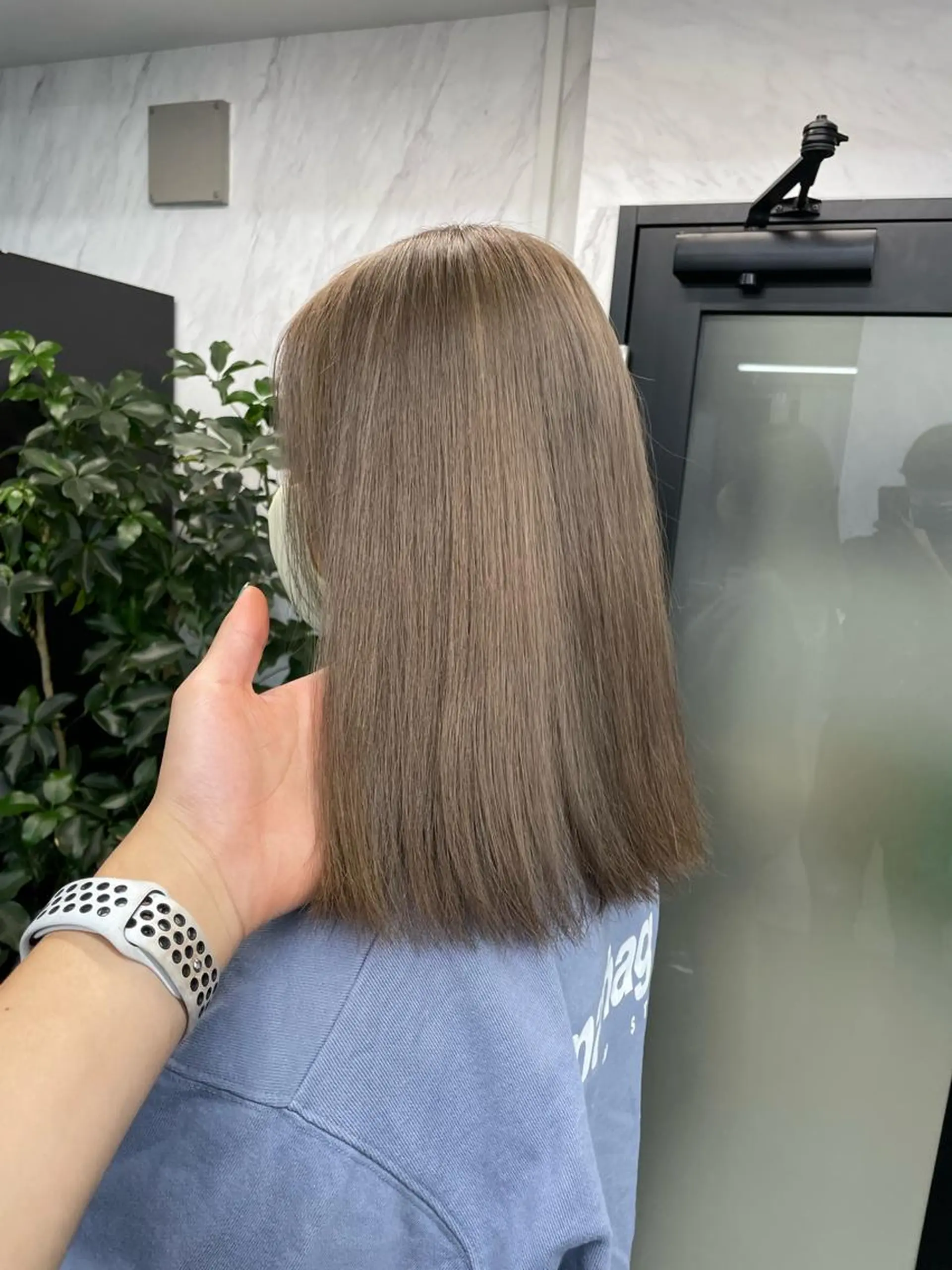 セミロング カラー Wehlen所属・透明感カラー🌟 keisukeのヘアスタイル