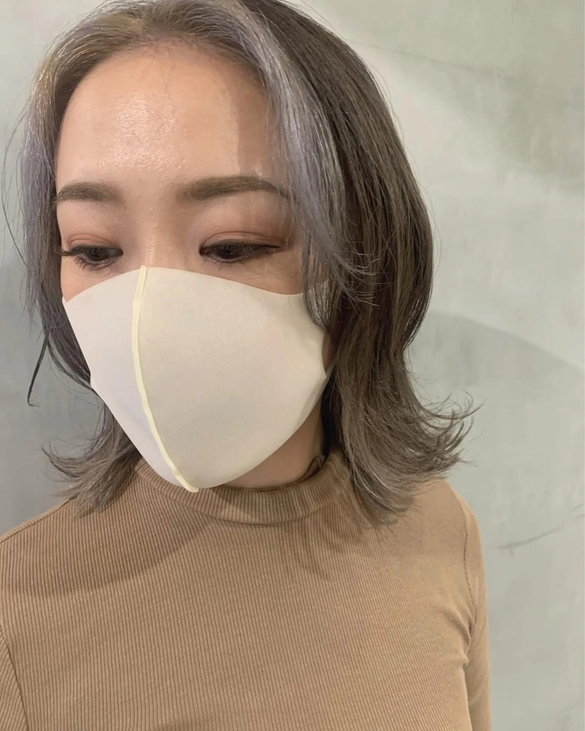 ミディアム カラー カット ヘアカラー トリートメント 優作 〜圧倒的信頼〜のヘアスタイル