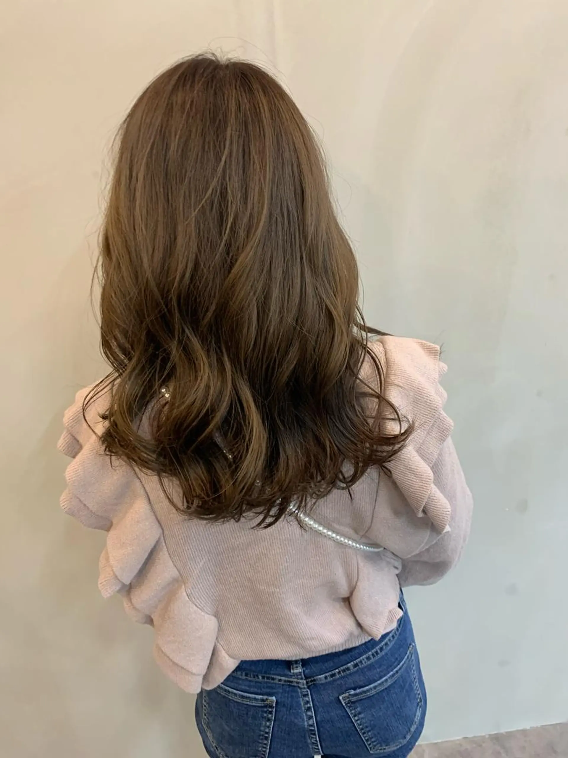 セミロング ヘアカラー CECIL hair なんば店所属・メンズパーマ 艶髪☆店長☆有馬のヘアスタイル