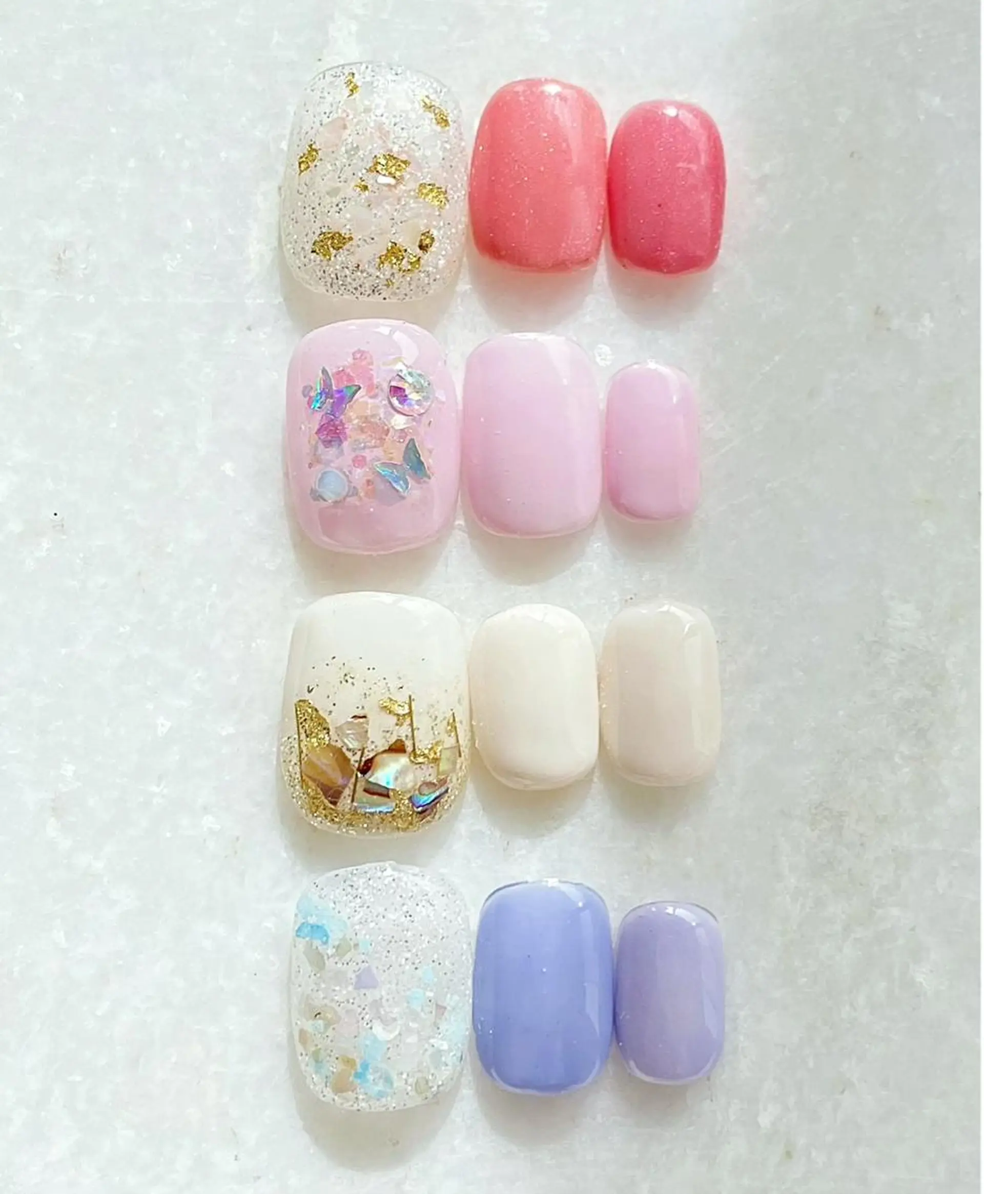 ネイル フットネイル ジェルネイル ニュアンスネイル パラジェル フットネイル Satomi  のネイルデザイン